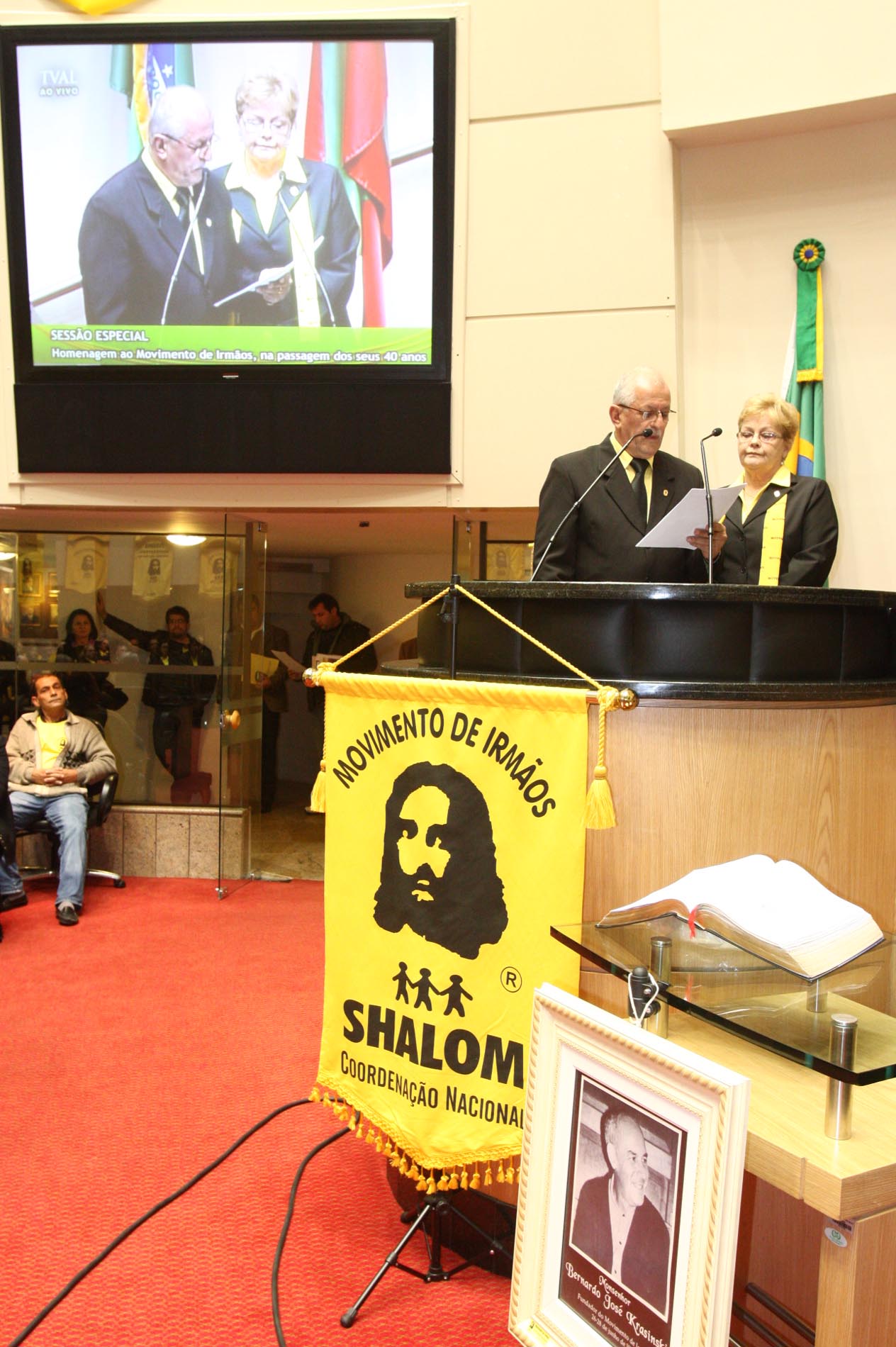 Sessão Especial em homenagem ao Movimento de Irmãos da Igreja Católica pela passagem dos seus 40 anos de fundação