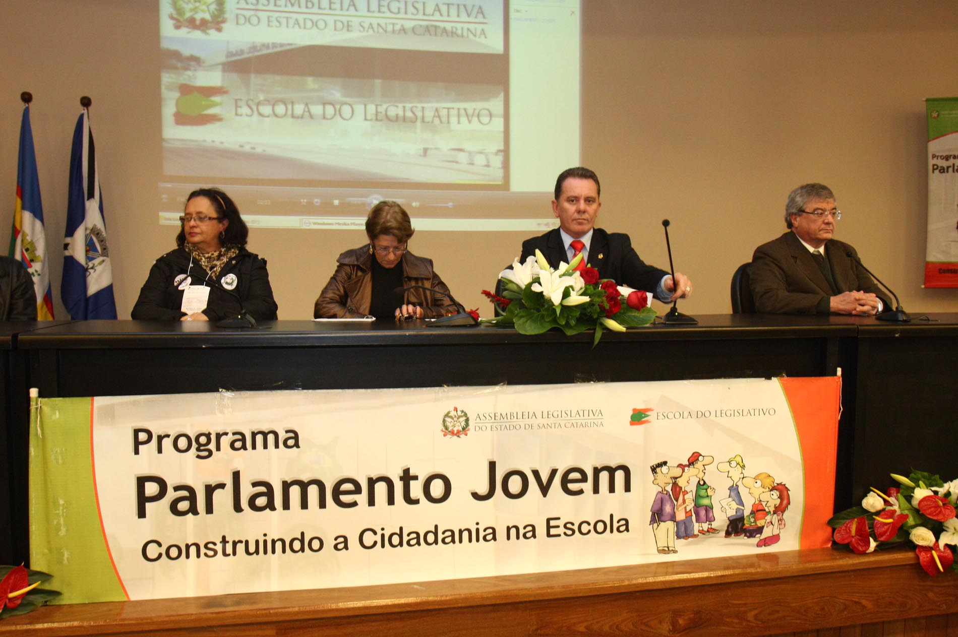 Abertura Oficial da 10ª edição do Programa Parlamento Jovem - Promoção: Escola do Legislativo