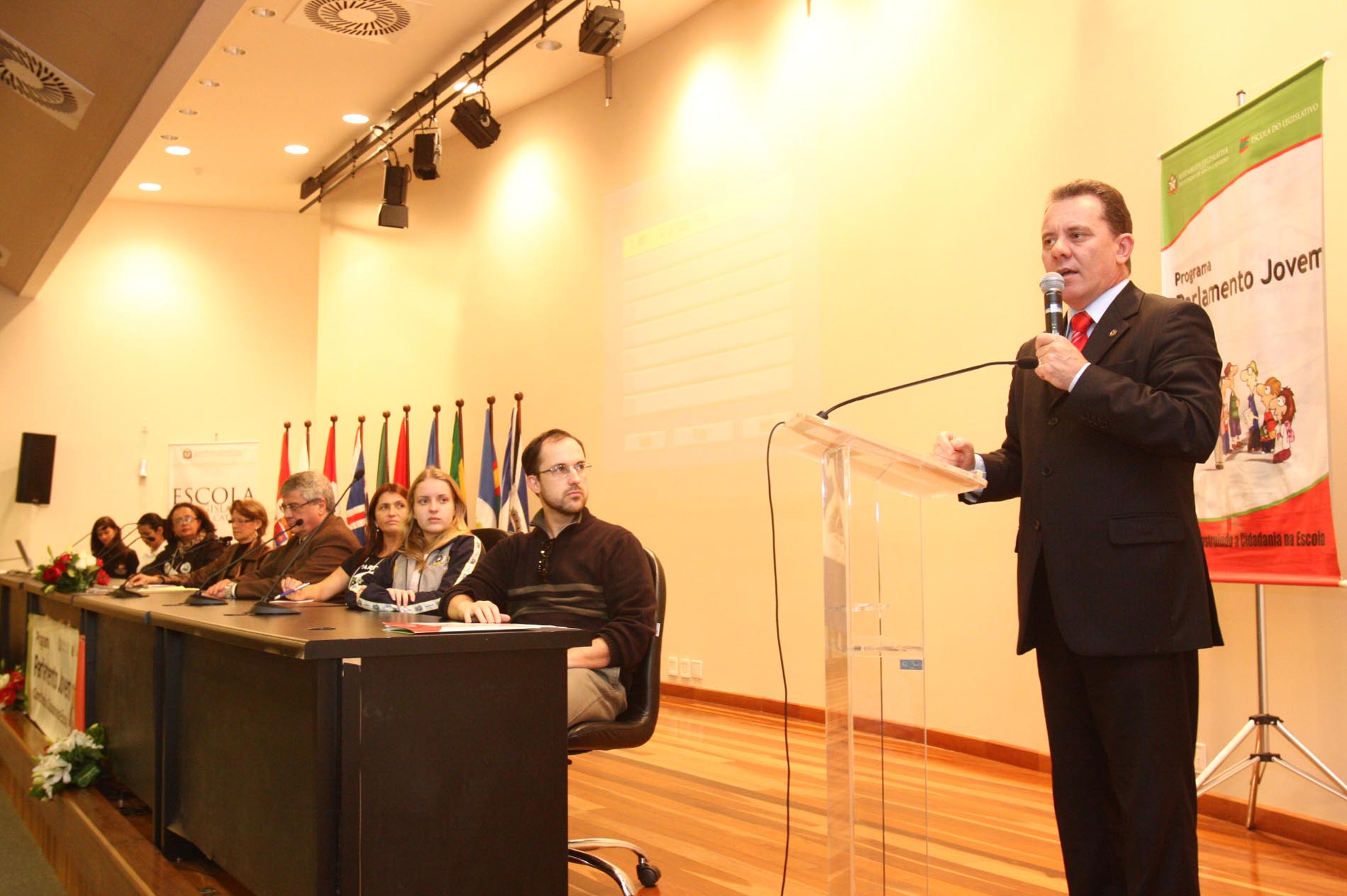 Abertura Oficial da 10ª edição do Programa Parlamento Jovem - Promoção: Escola do Legislativo