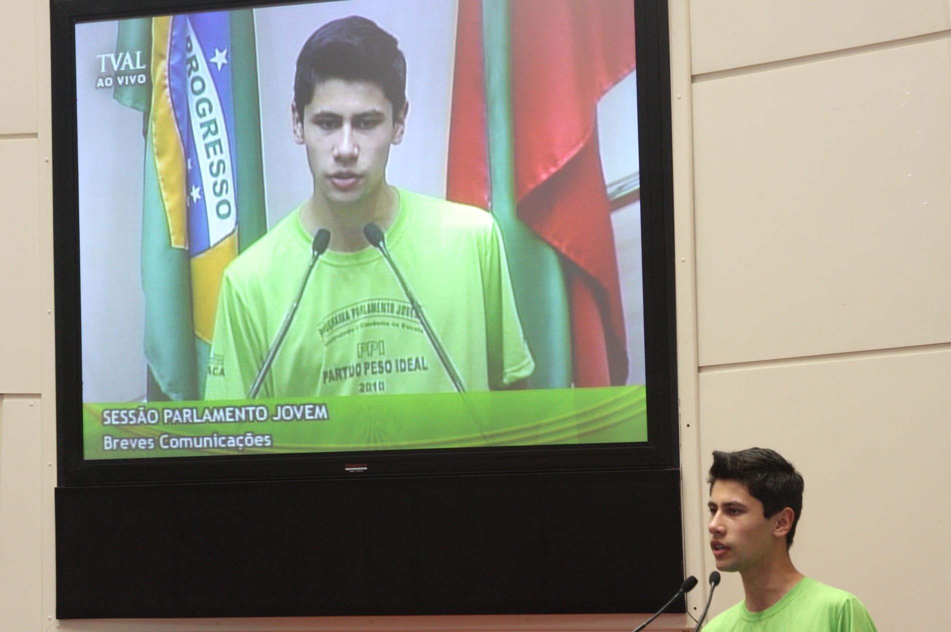 Escola do Legislativo – 10º Parlamento Jovem
