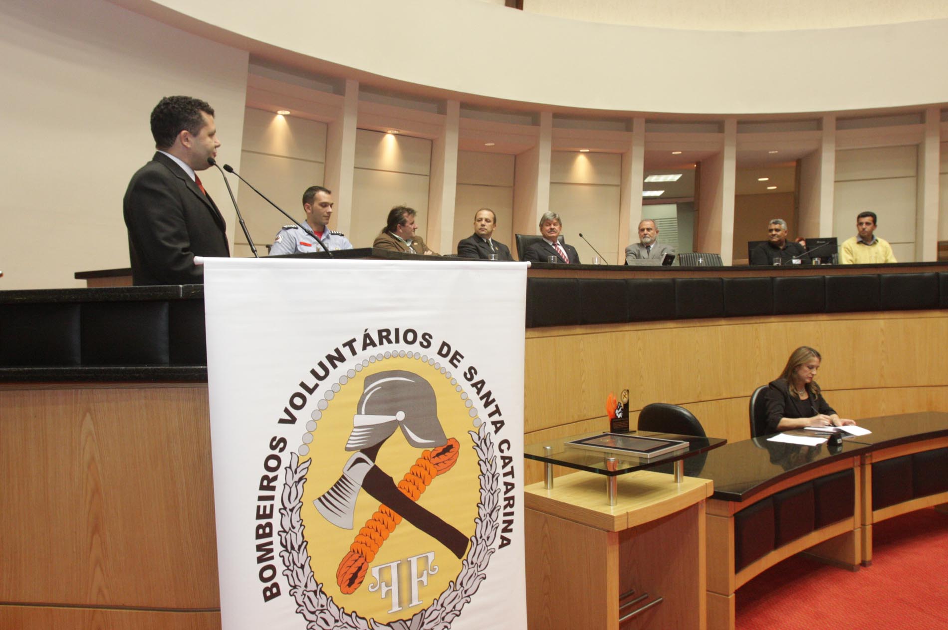 Sessão Especial em homenagem ao Corpo de Bombeiros Voluntários de Santa Catarina