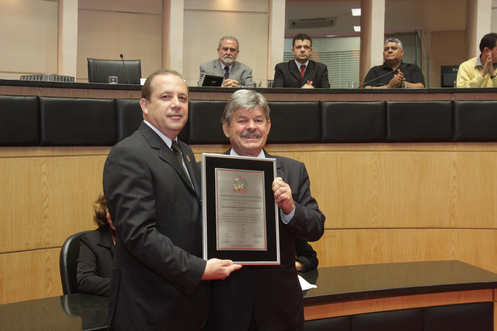 Sessão Especial em homenagem ao Corpo de Bombeiros Voluntários de Santa Catarina