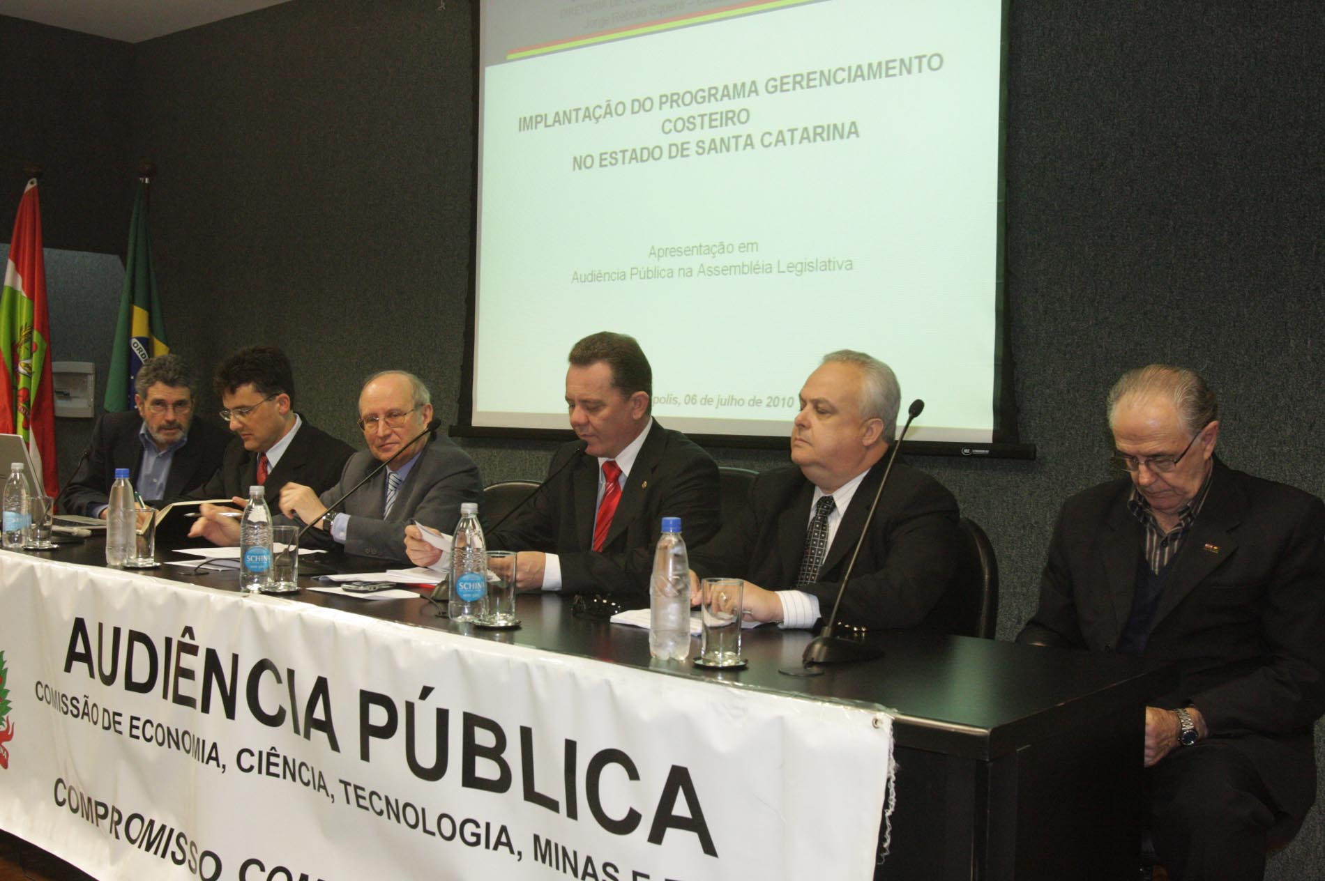 Audiência Pública sobre as Proposições em encaminhamento pelo Plano Estadual de Gerenciamento Costeiro - GERCO