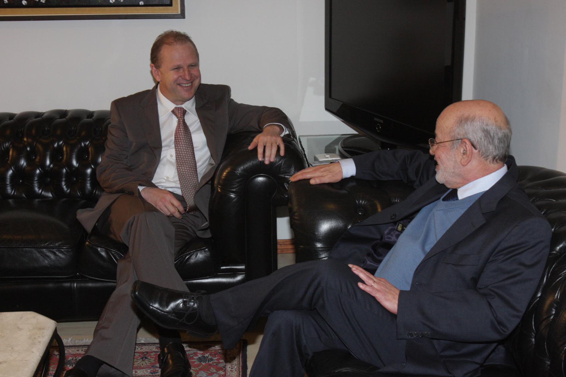 Visita do Governador em exercício José Trindade de Souza ao Presidente da Assembleia Legislativa