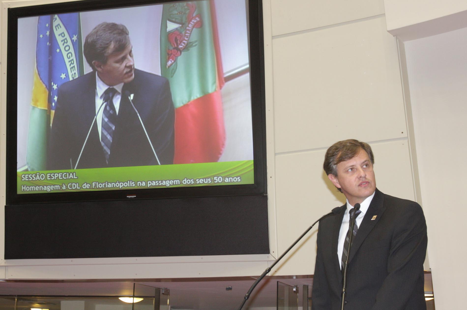 Sessão Especial em homenagem à Câmara de Dirigentes Lojistas de Florianópolis - CDL