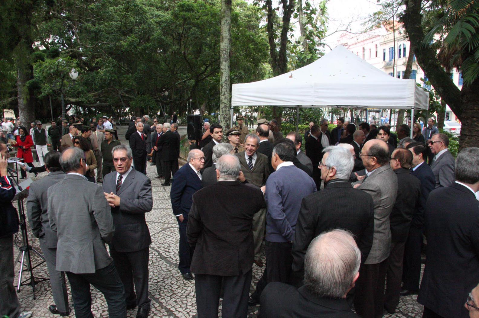Homenagem a Jerônimo Coelho - Local: Praça XV de Novembro