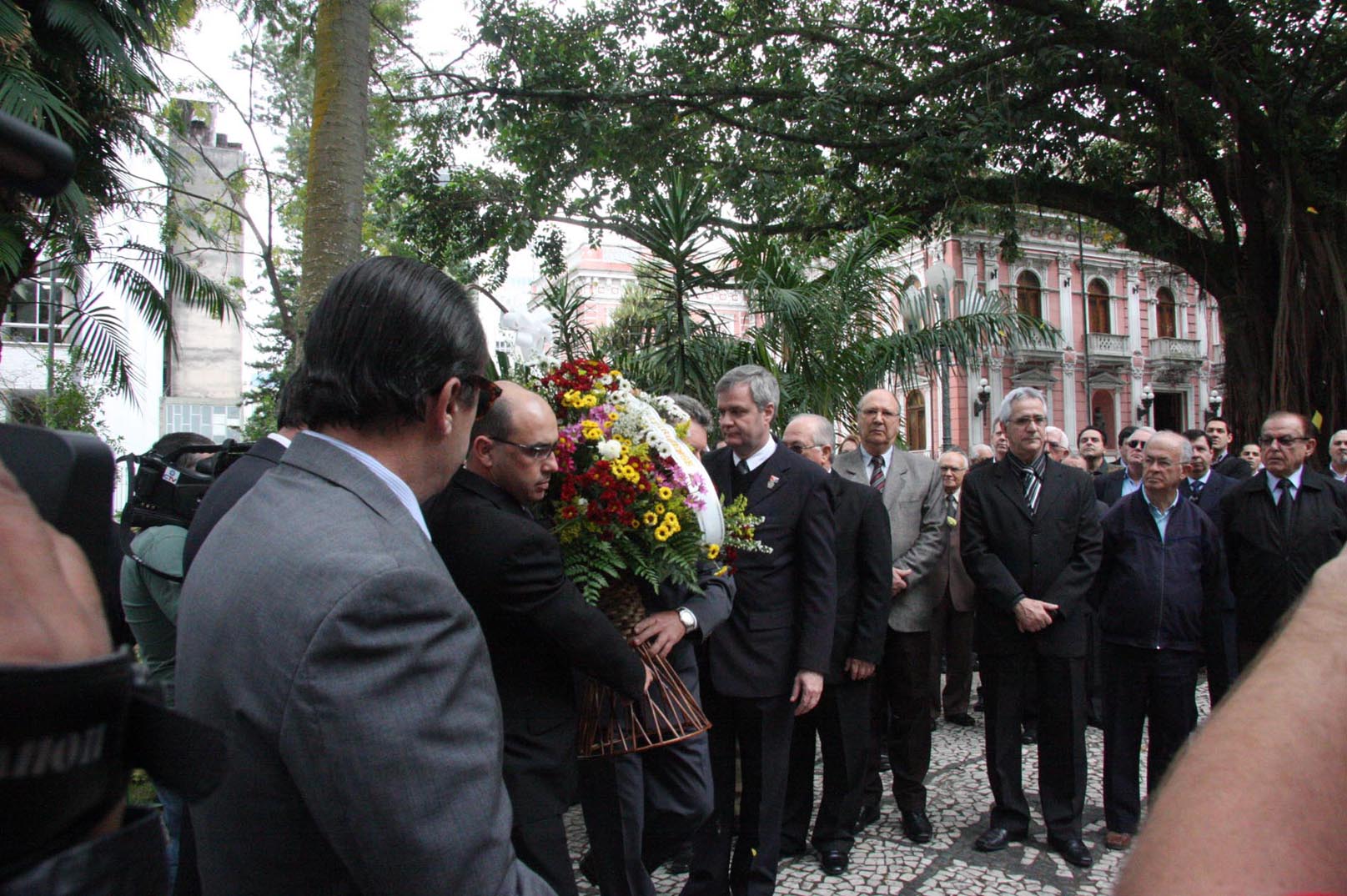 Homenagem a Jerônimo Coelho - Local: Praça XV de Novembro