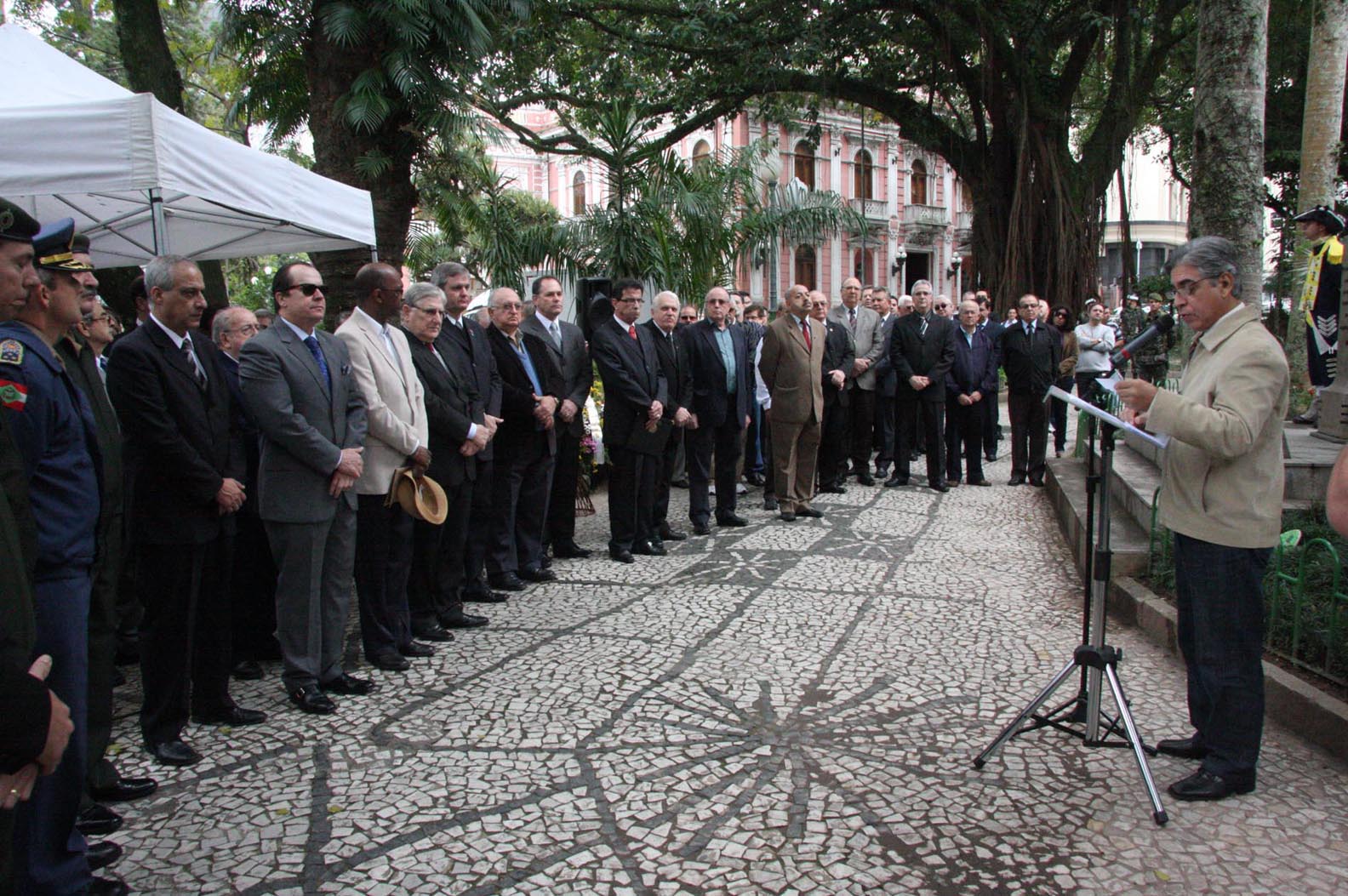 Homenagem a Jerônimo Coelho - Local: Praça XV de Novembro
