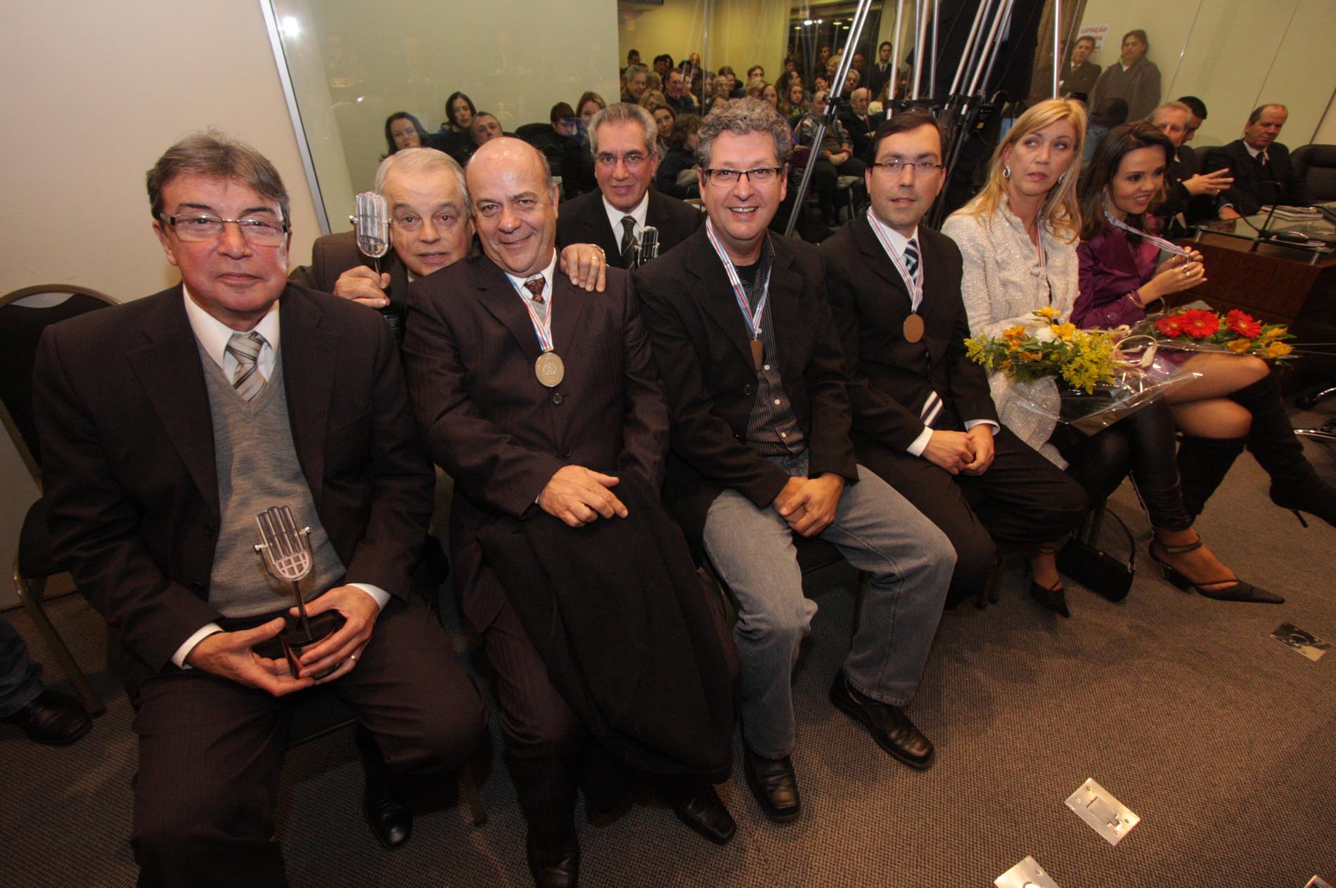 Homenagem da Camera a profissionais da imprensa.