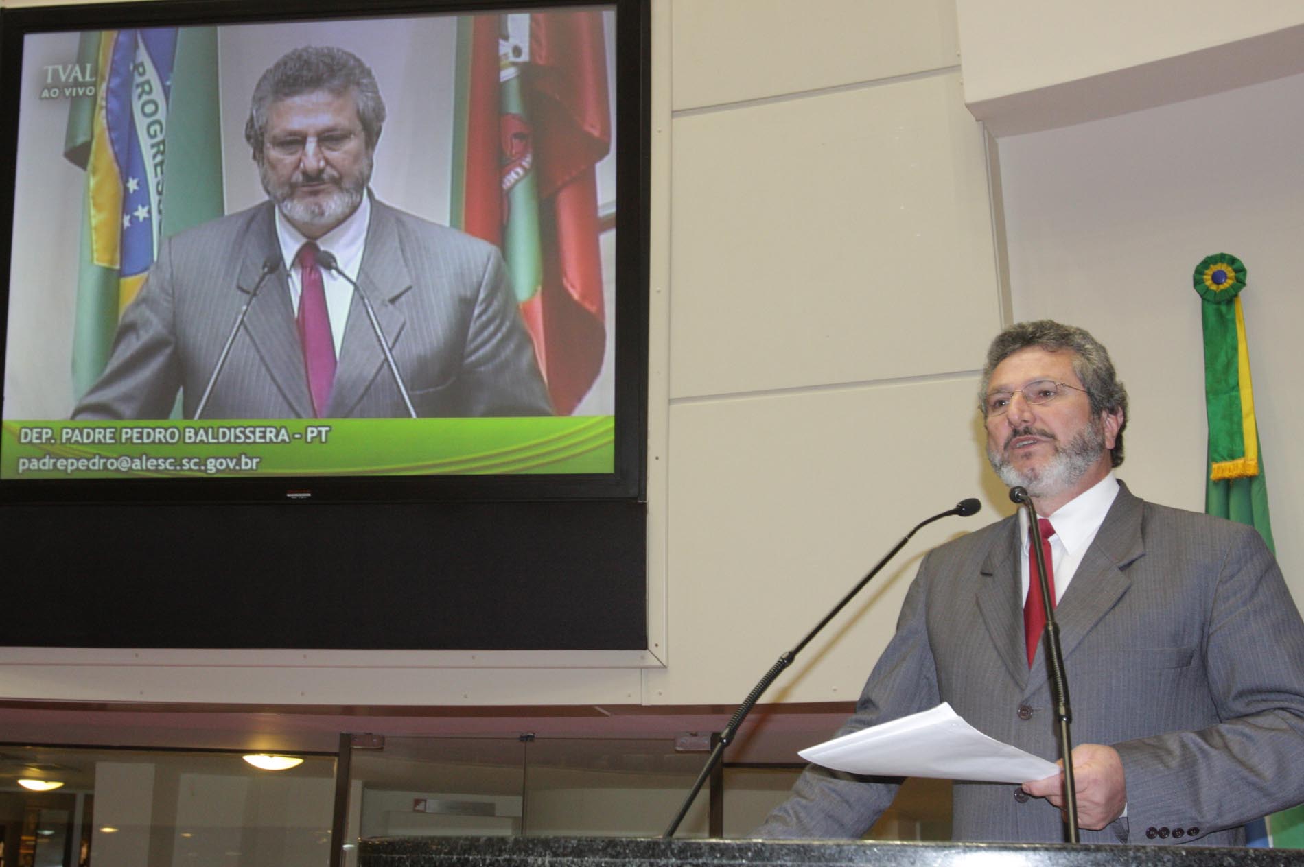 Deputado Padres Pedro Baldissera (PT) – Tarde