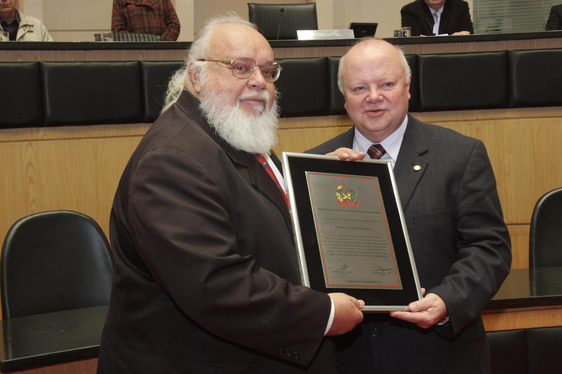 Homenagem ao Professor Jorge Muniz Barreto