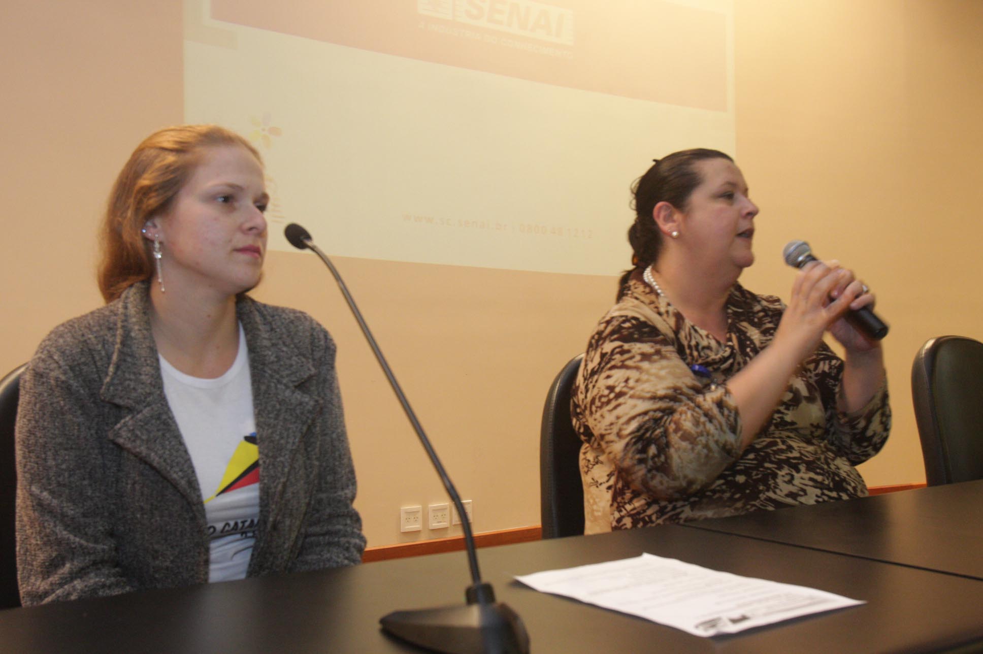 Márcia Cristina Chaves e Priscila Pasqualini