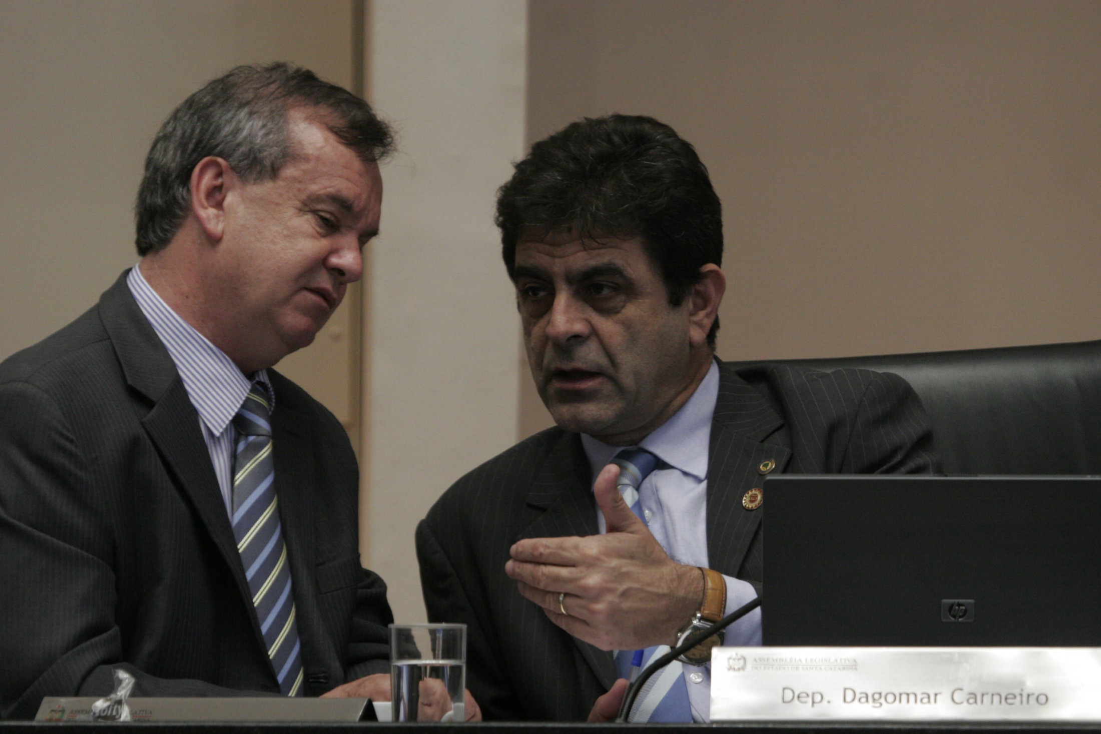 Deputado Rogério Mendonça e Dagomar Carneiro