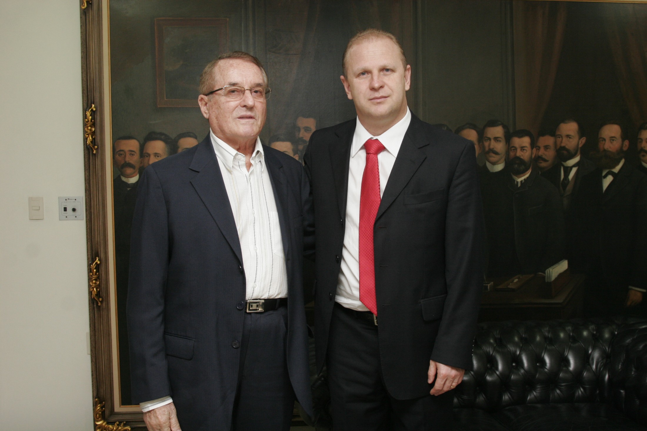 Angelino Rosa e o Deputado Gelson Merísio (DEM)