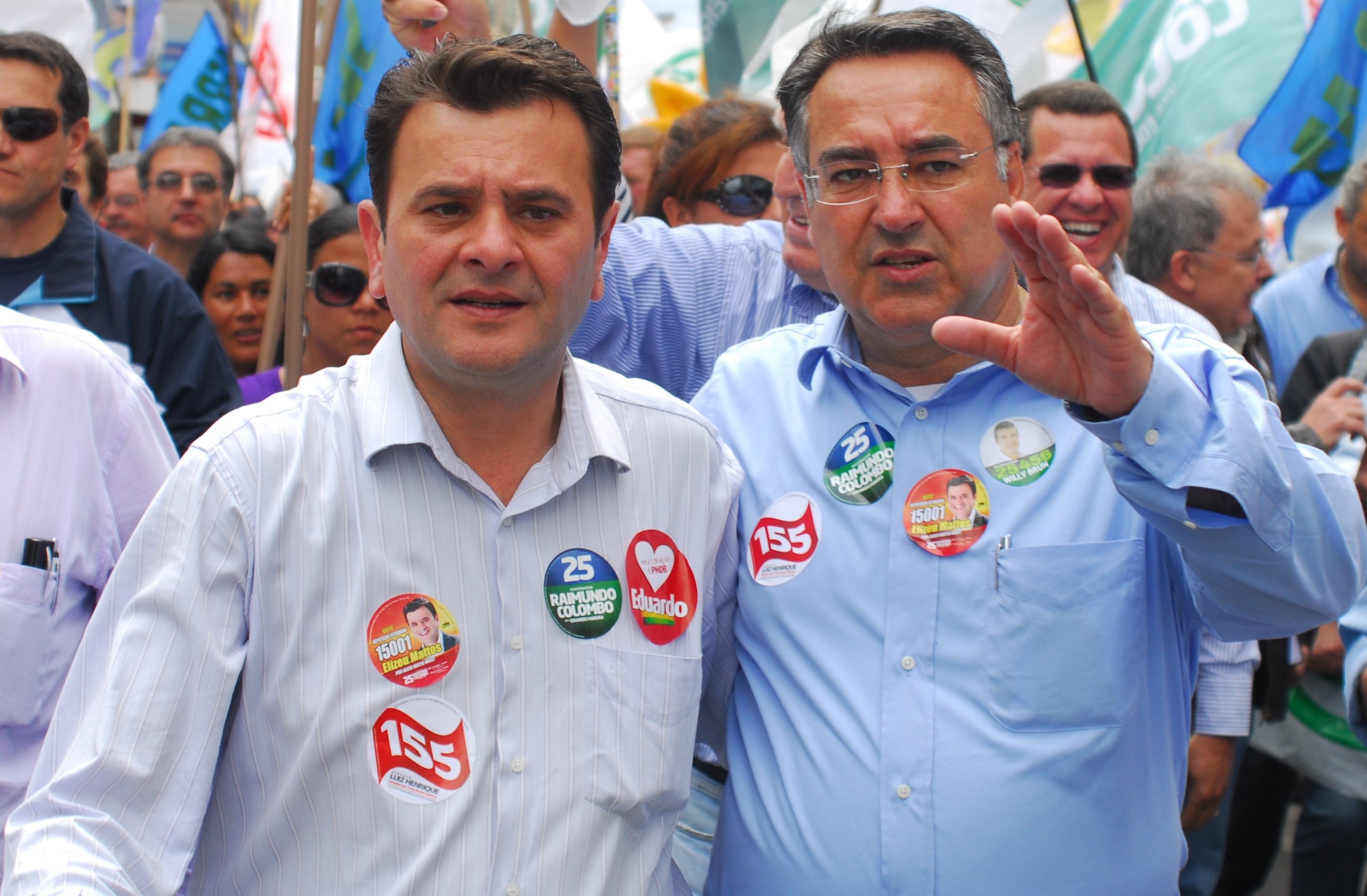 Elizeu Mattos integra comitiva de Raimundo Colombo