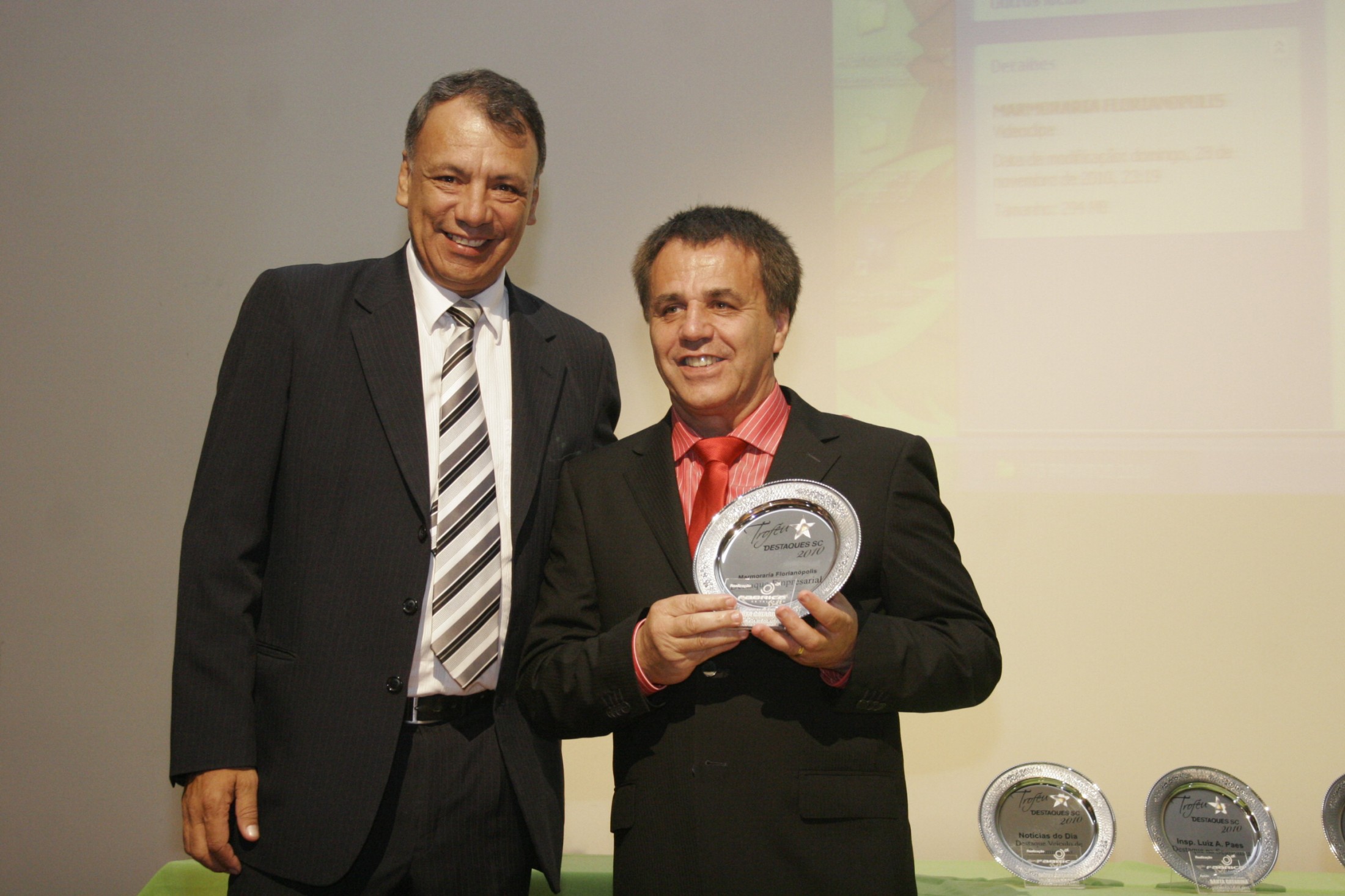 Marmoraria Florianópolis - 7ª Edição do Troféu Destaque de Santa Catarina