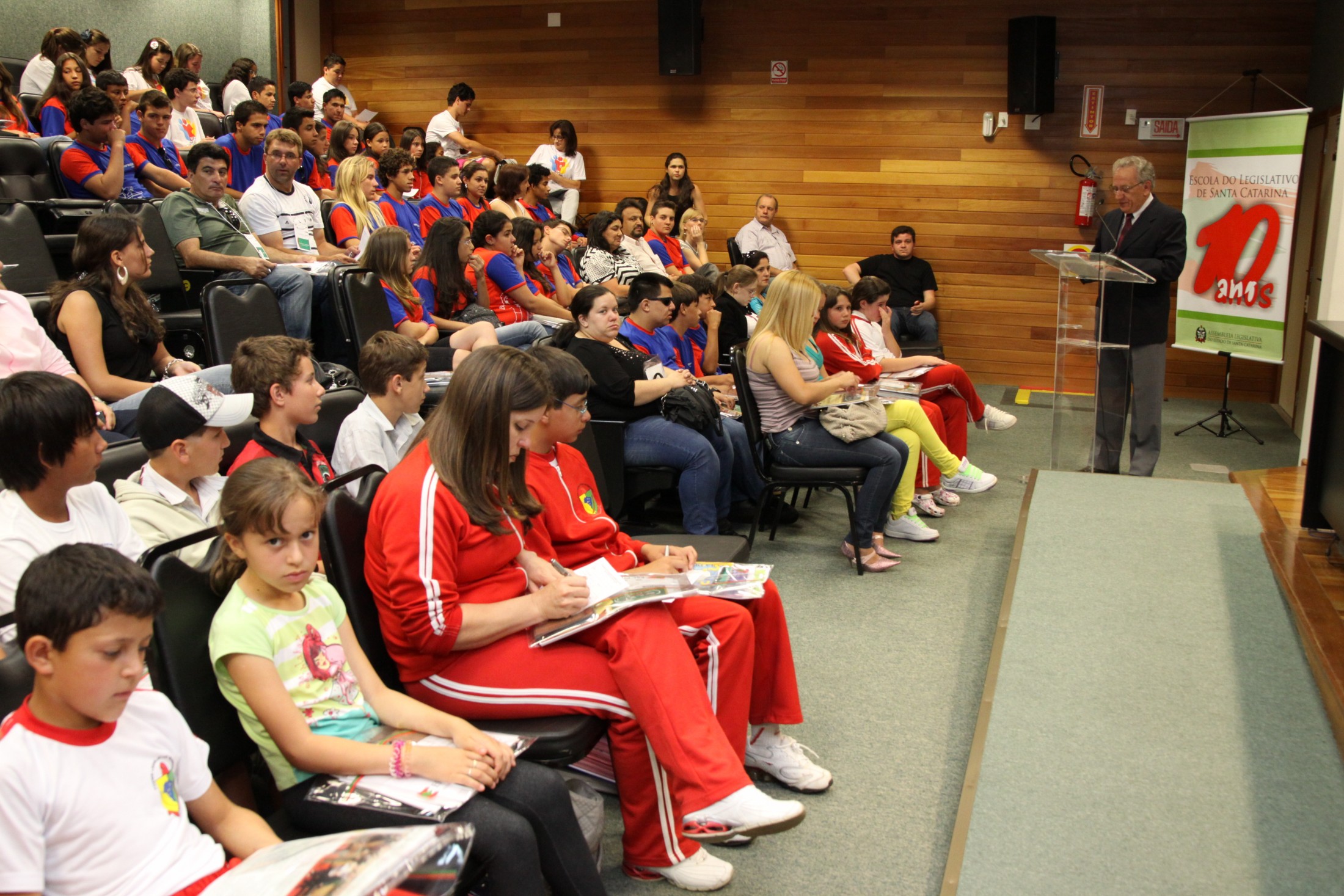 Encontro Estadual de Vereadores e Vereadores Mirins 2010 - Promoção: Escola do Legislativo Deputado Lício Mauro da Silveira