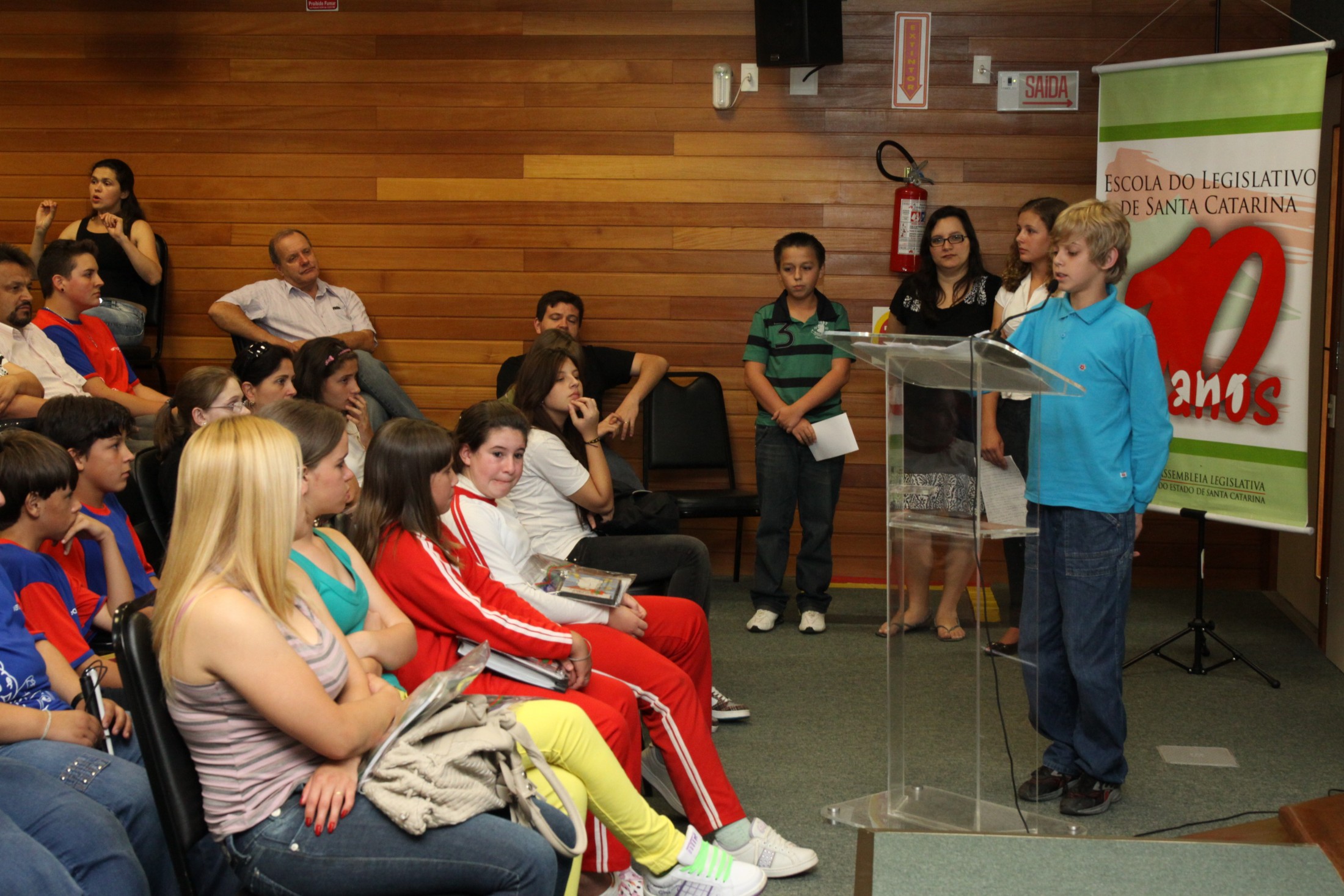 Encontro Estadual de Vereadores e Vereadores Mirins 2010 - Promoção: Escola do Legislativo Deputado Lício Mauro da Silveira