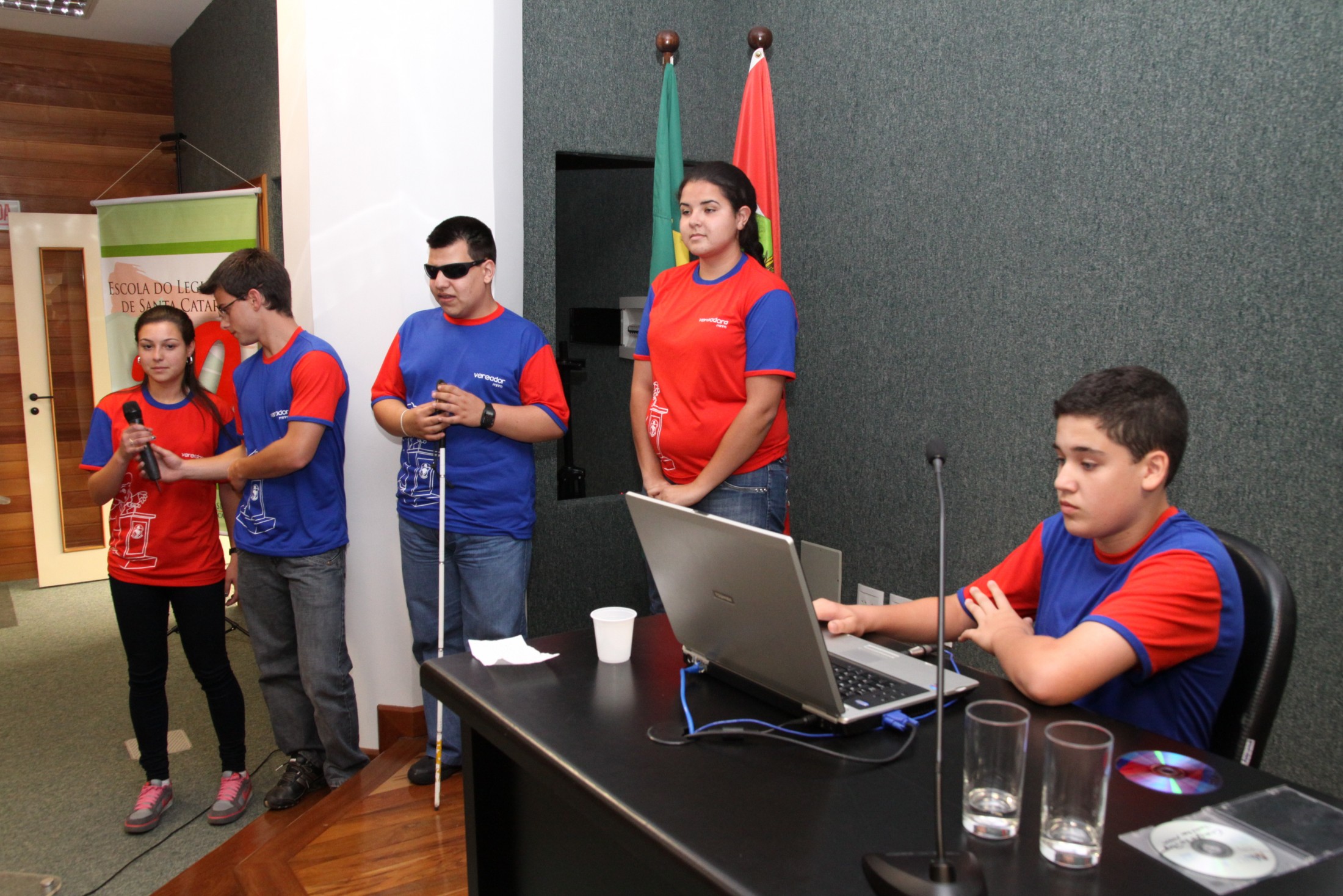 Encontro Estadual de Vereadores e Vereadores Mirins 2010 - Promoção: Escola do Legislativo Deputado Lício Mauro da Silveira