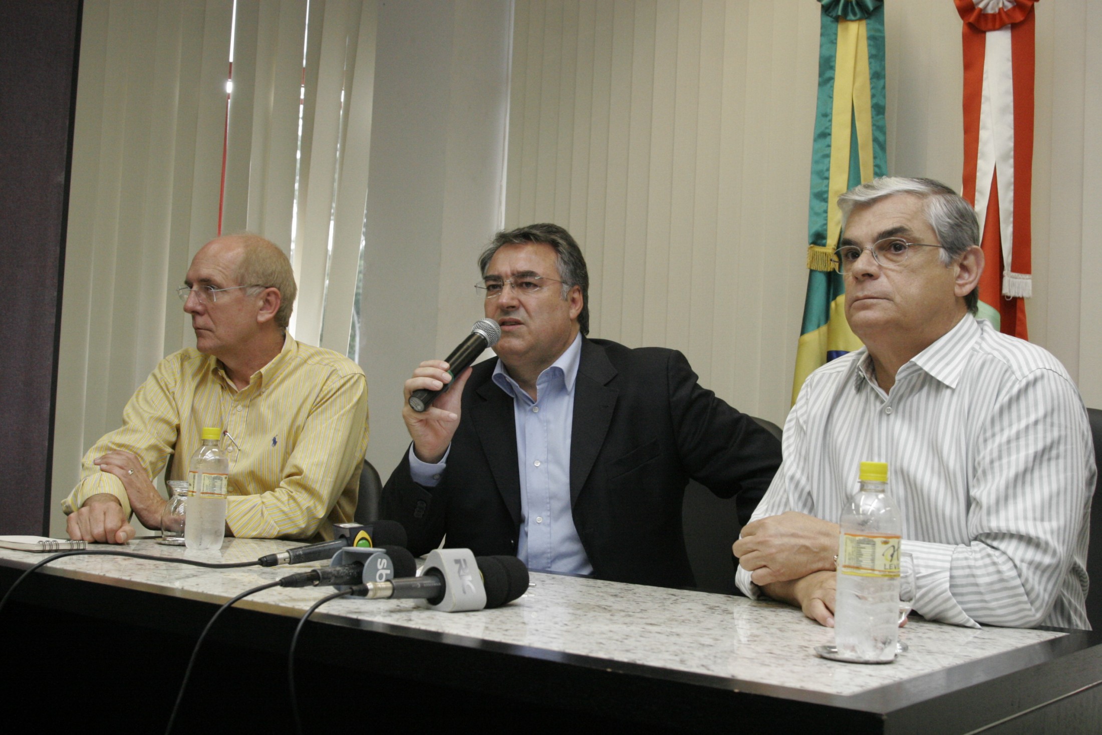 Anúncio do novo secretariado pelo Governador eleito Raimundo Colombo