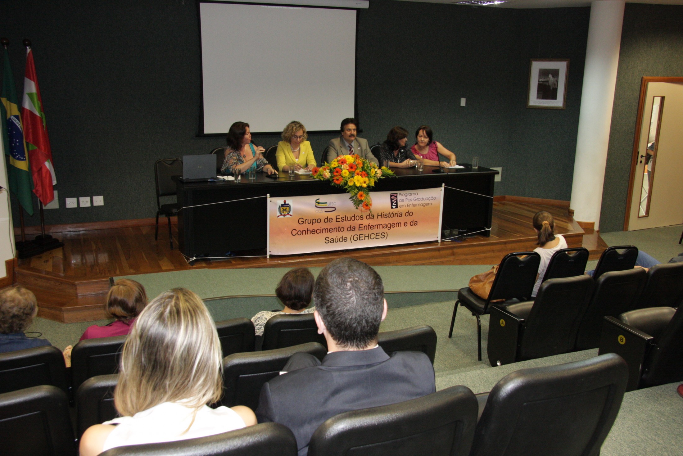 Realização dos 15 anos do Grupo de Estudos de História do conhecimento da Enfermagem da Universidade de Santa Catarina