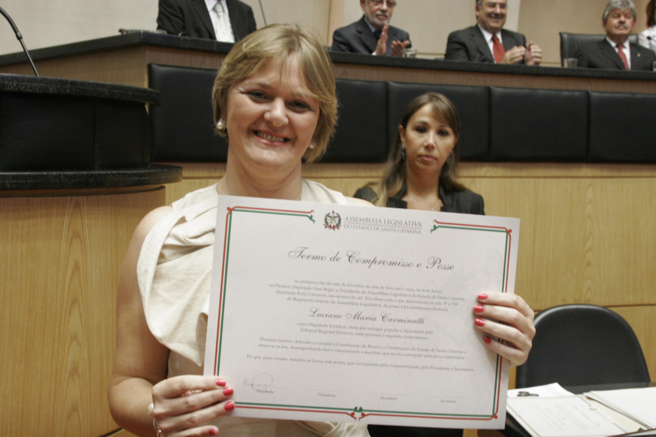 Deputada Luciane Maria Carminatti (PT)