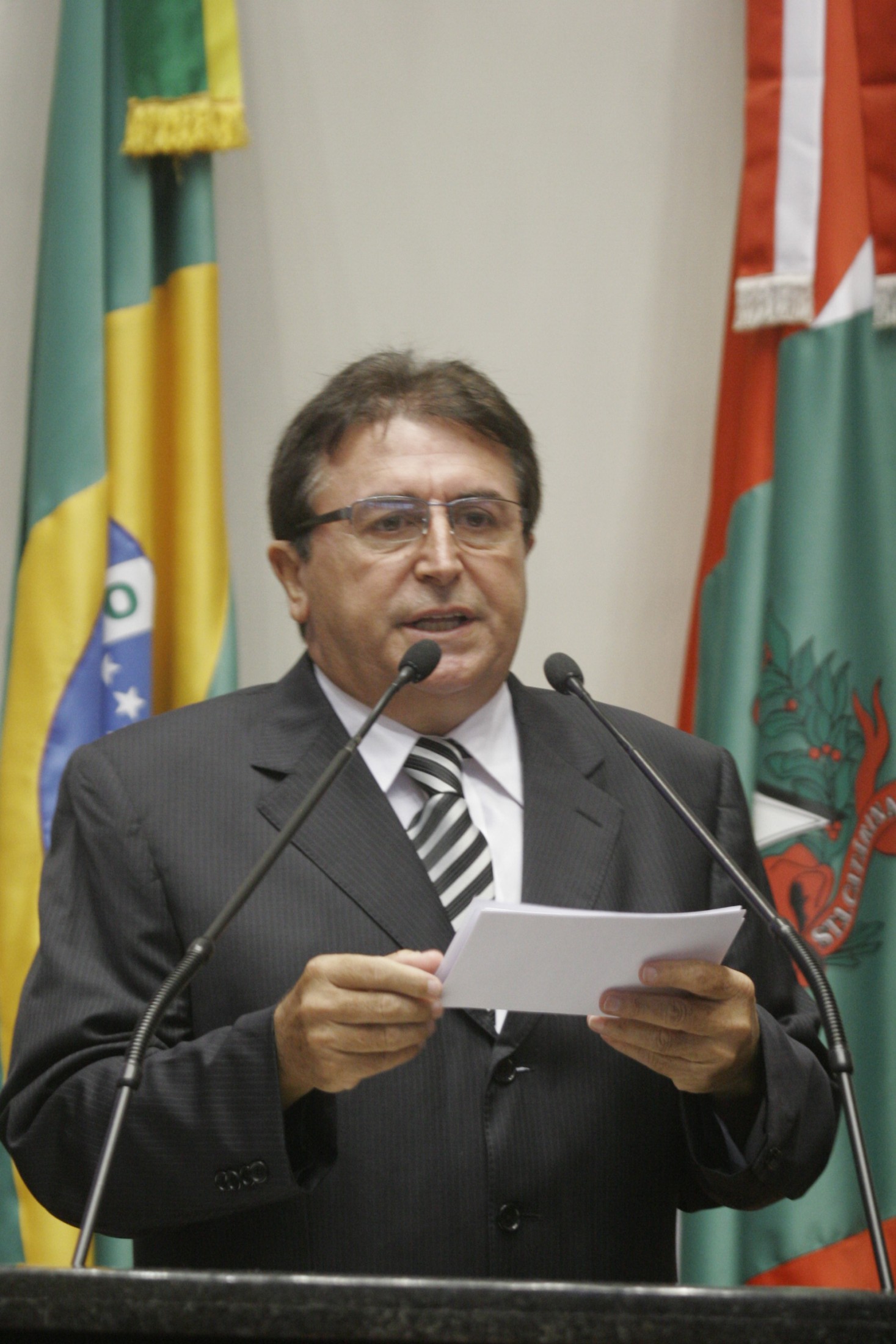 Sessão Solene de posse dos Deputados eleitos - Deputado Antonio Aguiar (PMDB)