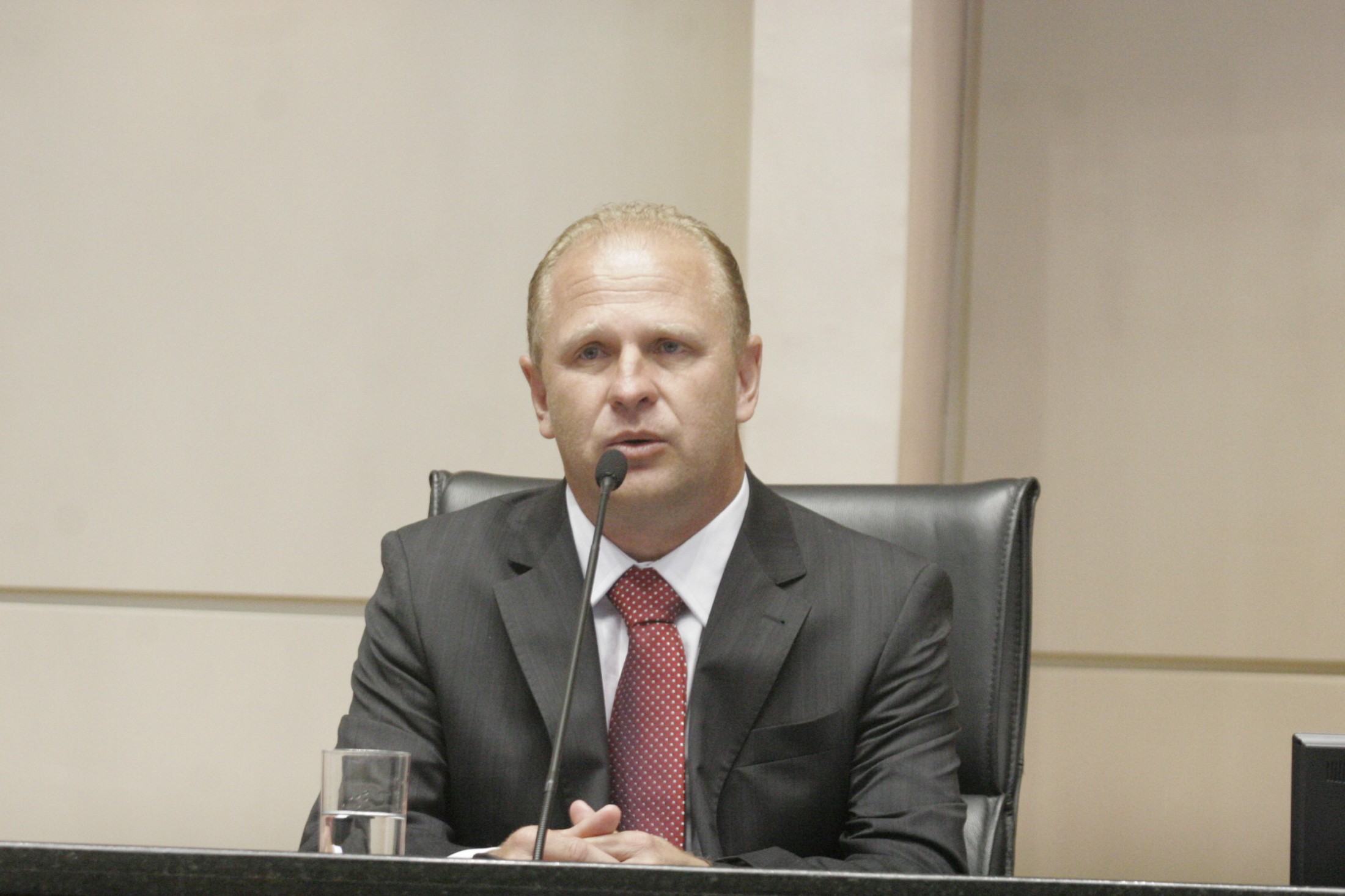 Sessão Preparatória para eleição do Presidente Gelson Merísio (DEM)