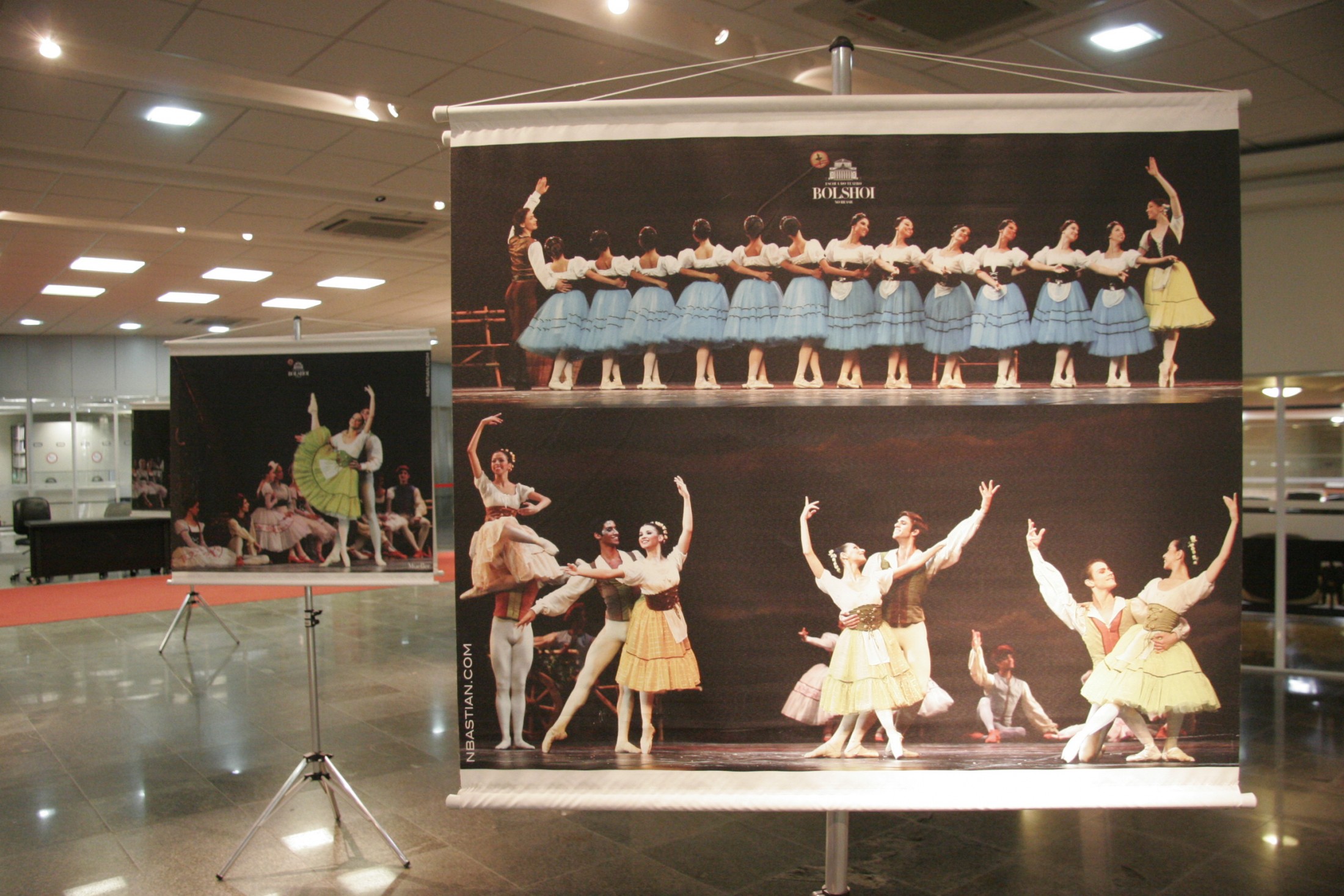 Exposição Fotográfica Alusiva ao Balé Giselle em comemoração aos 10 anos de atividades do teatro Bolshoi no Brasil