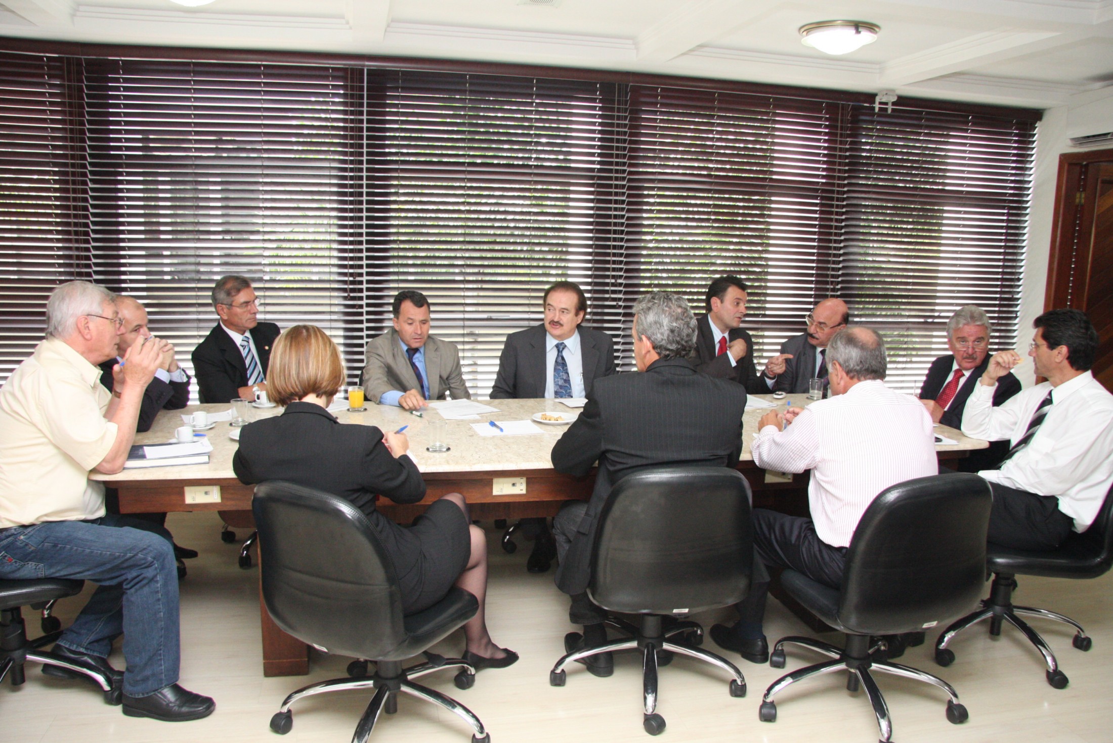 Reunião de líderes na Presidência