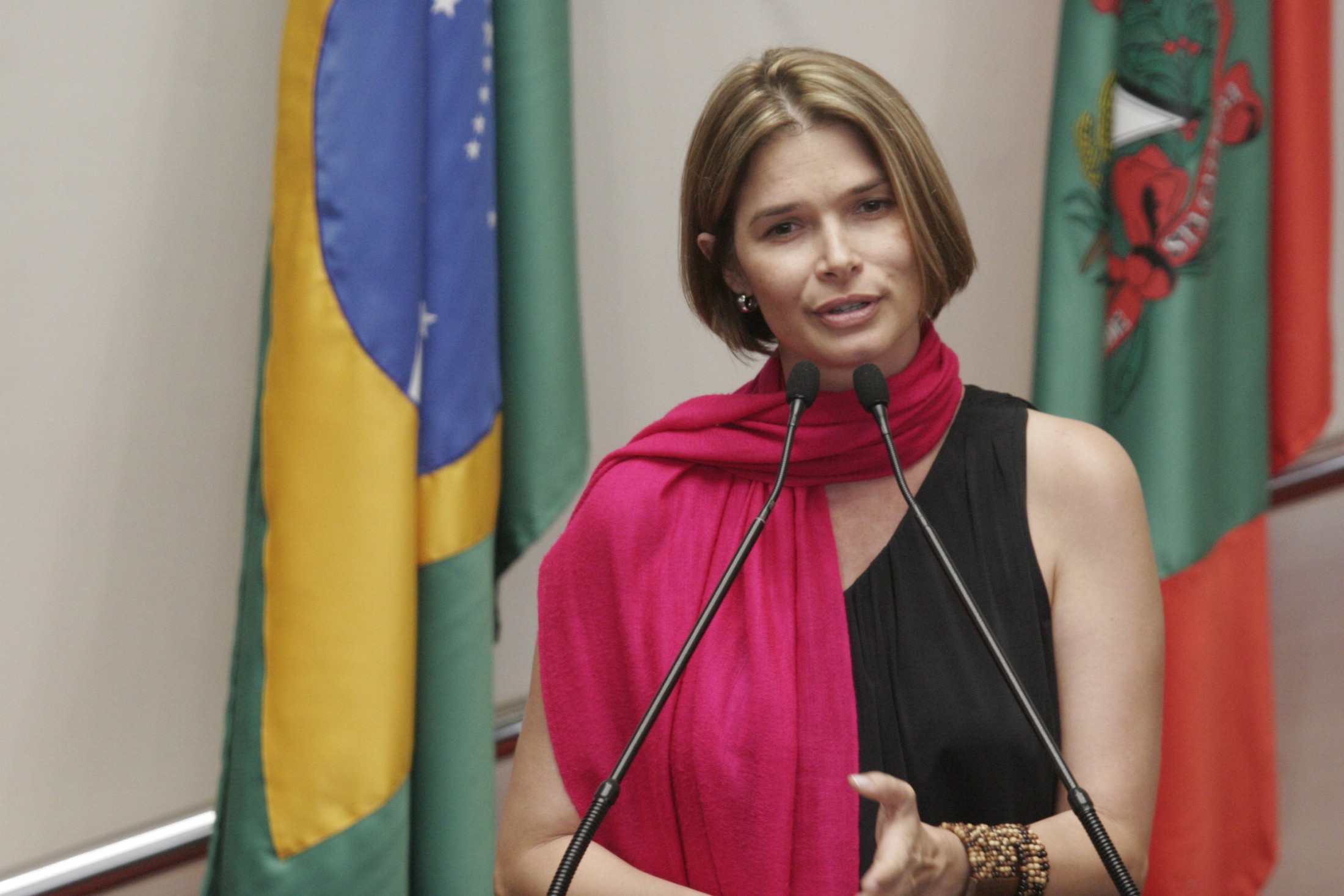 Deputada Angela Albino (PCdoB)