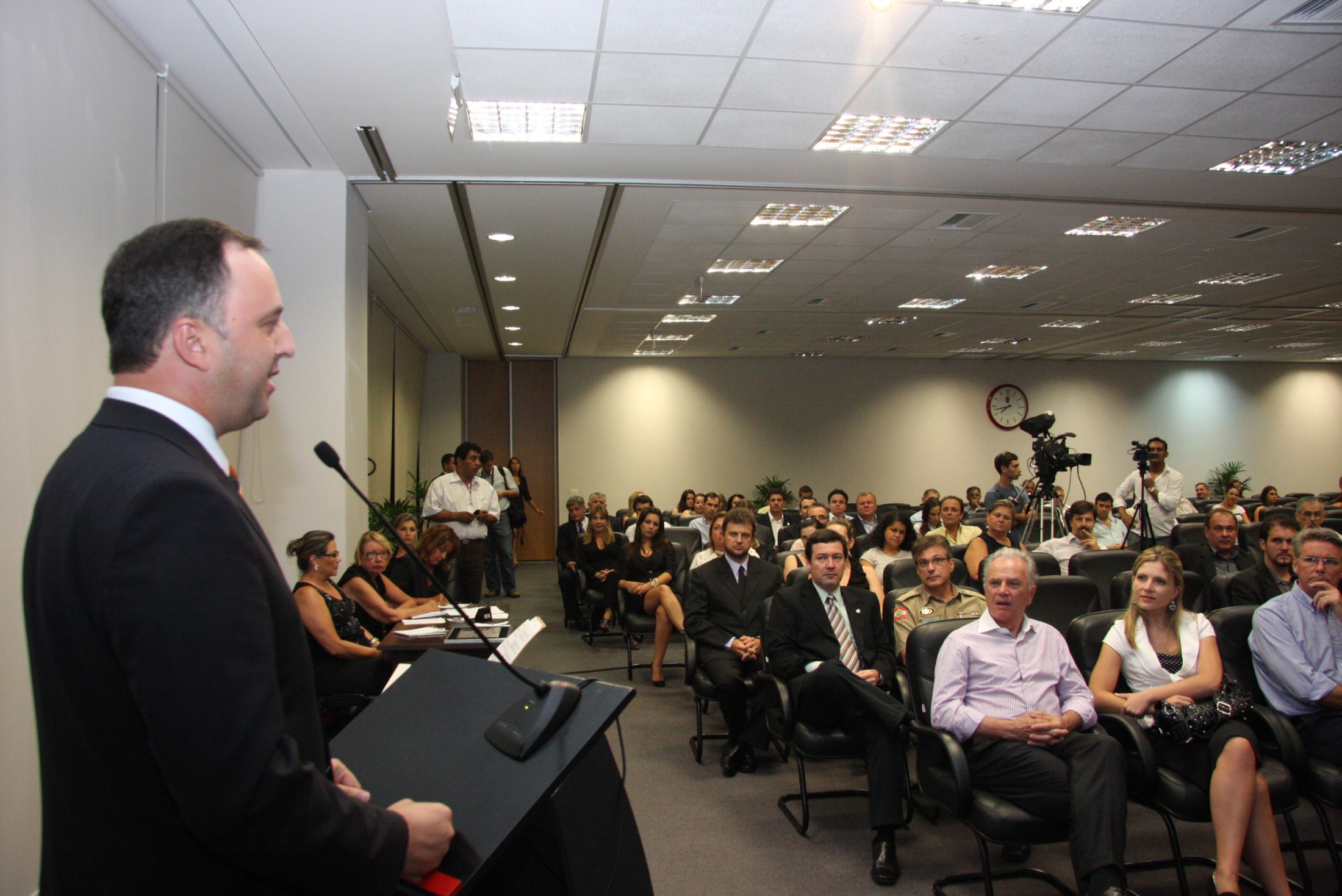 Sessão Solene em homenagem à Associação Empresarial de Joinville - ACIJ pela passagem do seu centenário. Local: Joinville