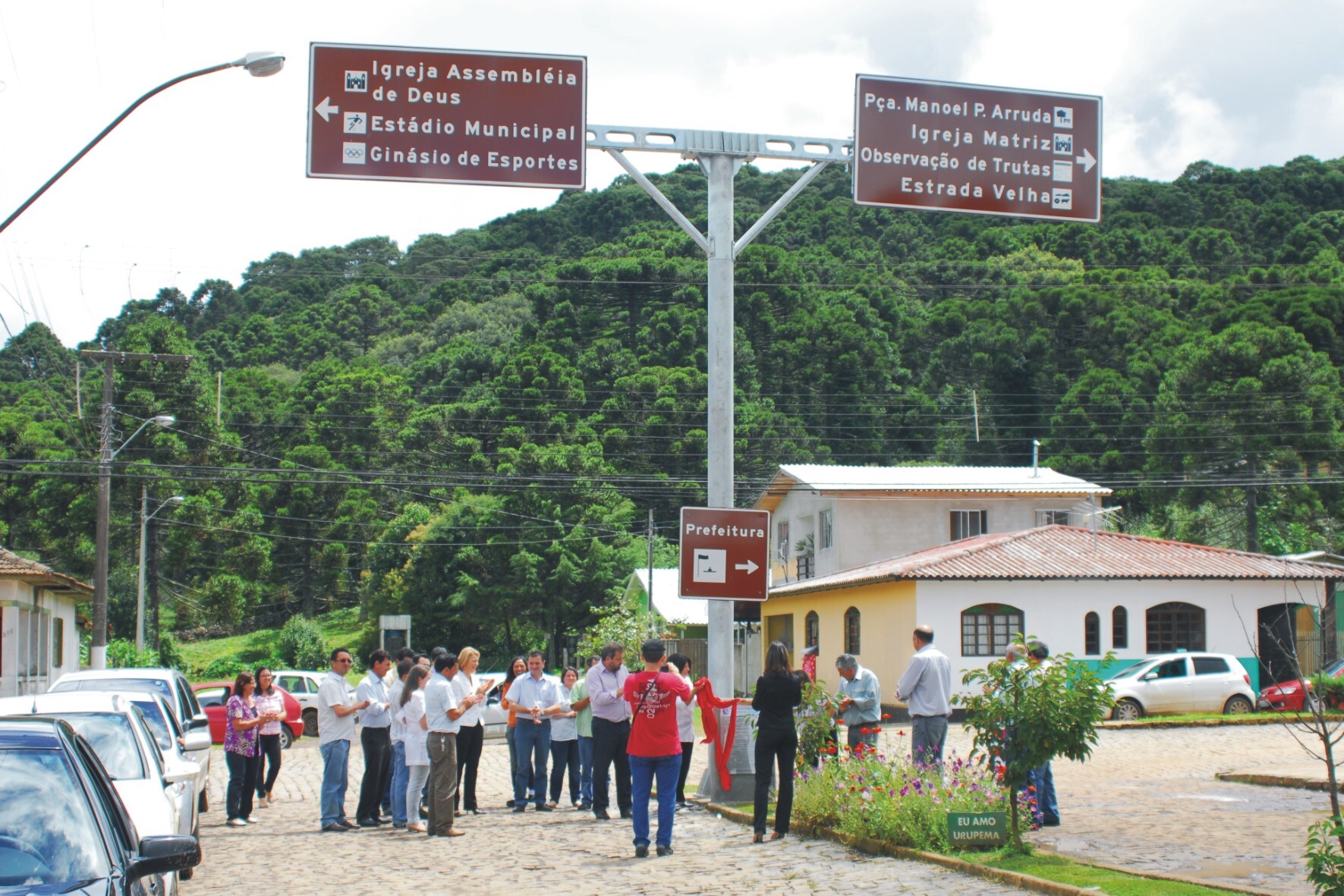 Deputado Elizeu Mattos participa de inauguração de obras em Urupema