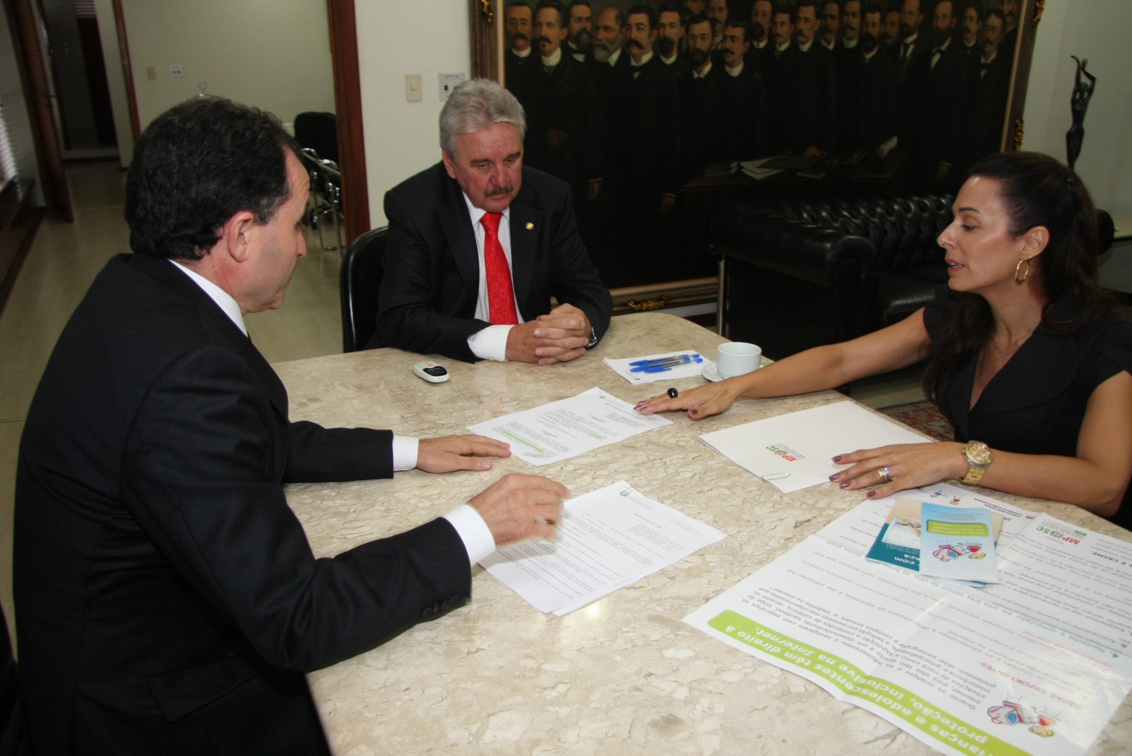 Visita Ministério Público - Navegação Segura