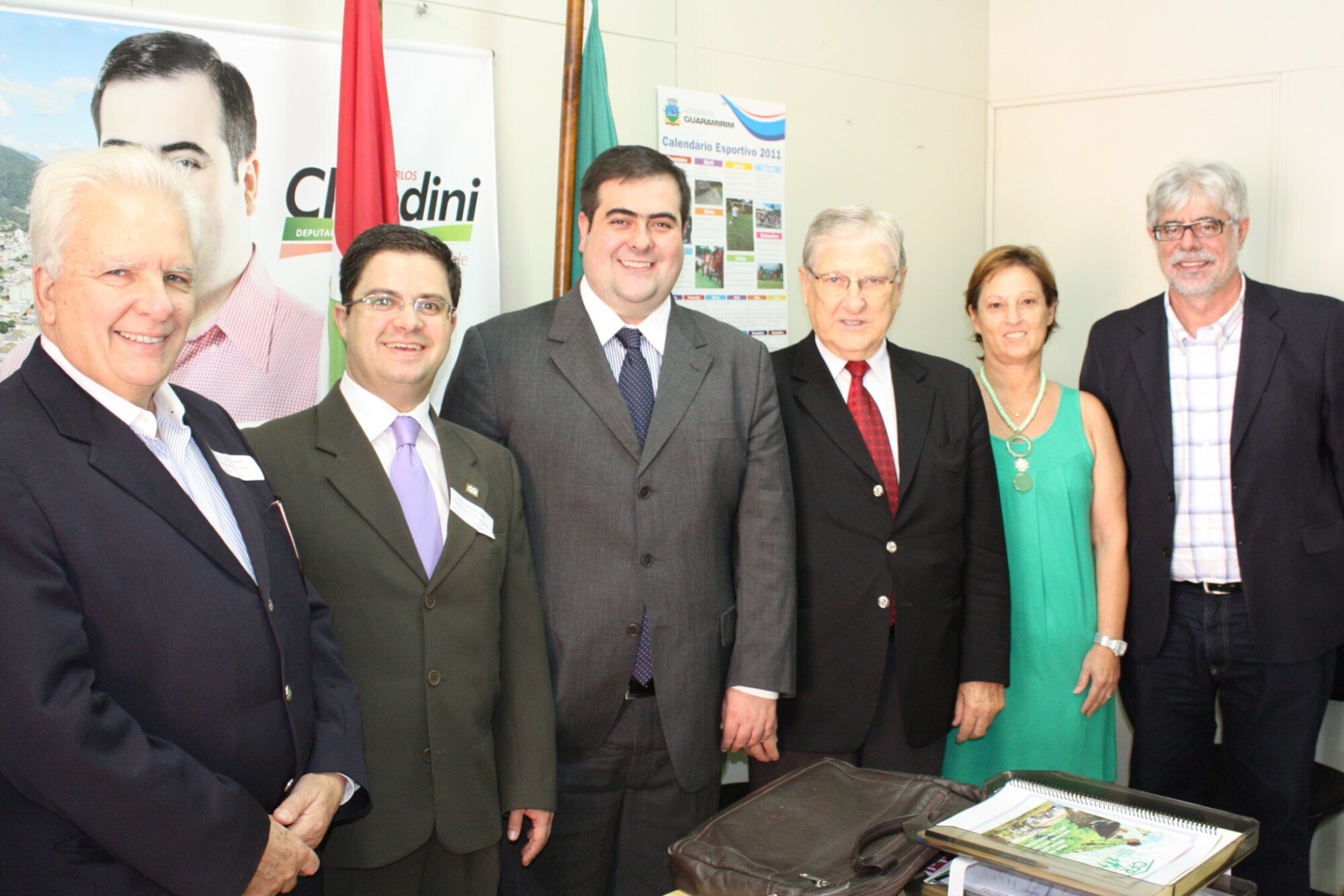 Dos Gabinetes – Carlos Chiodini recebe presidente do Conselho Estadual de Educação