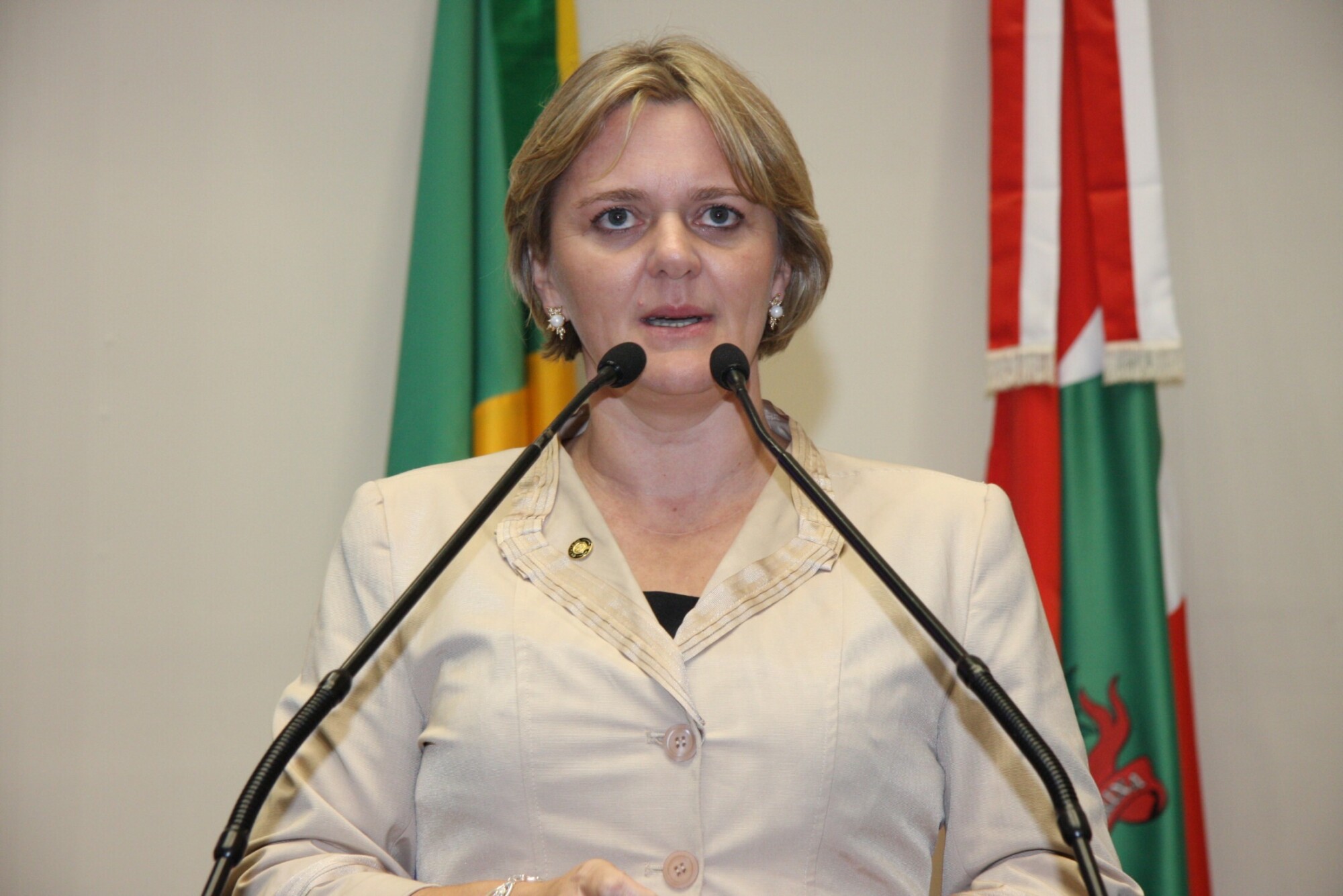 Dos Gabinetes – Luciane Carminatti cobra correção da folha de pagamento do Magistério Estadual
