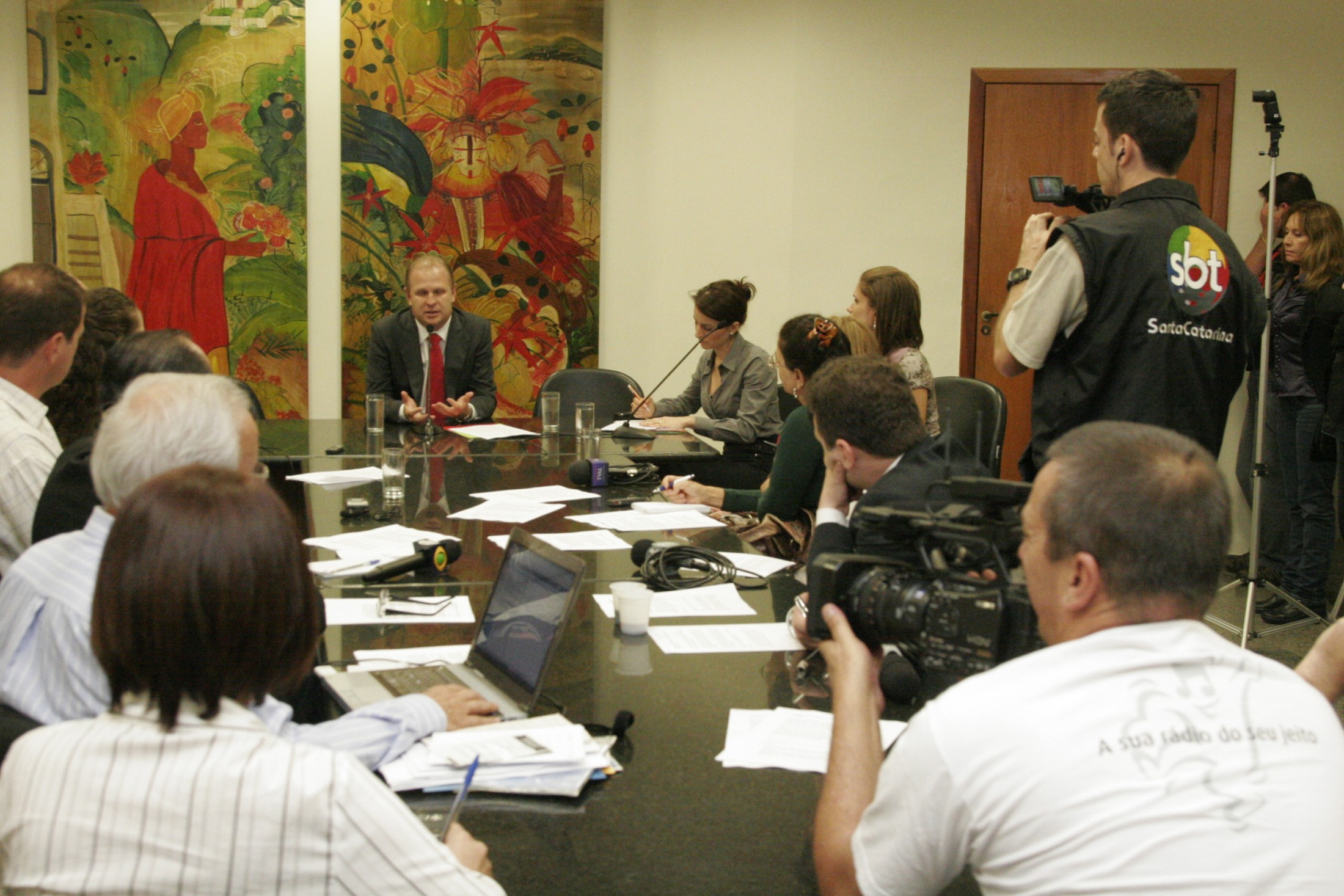 Coletiva – Deputado Gelson Merísio (DEM)