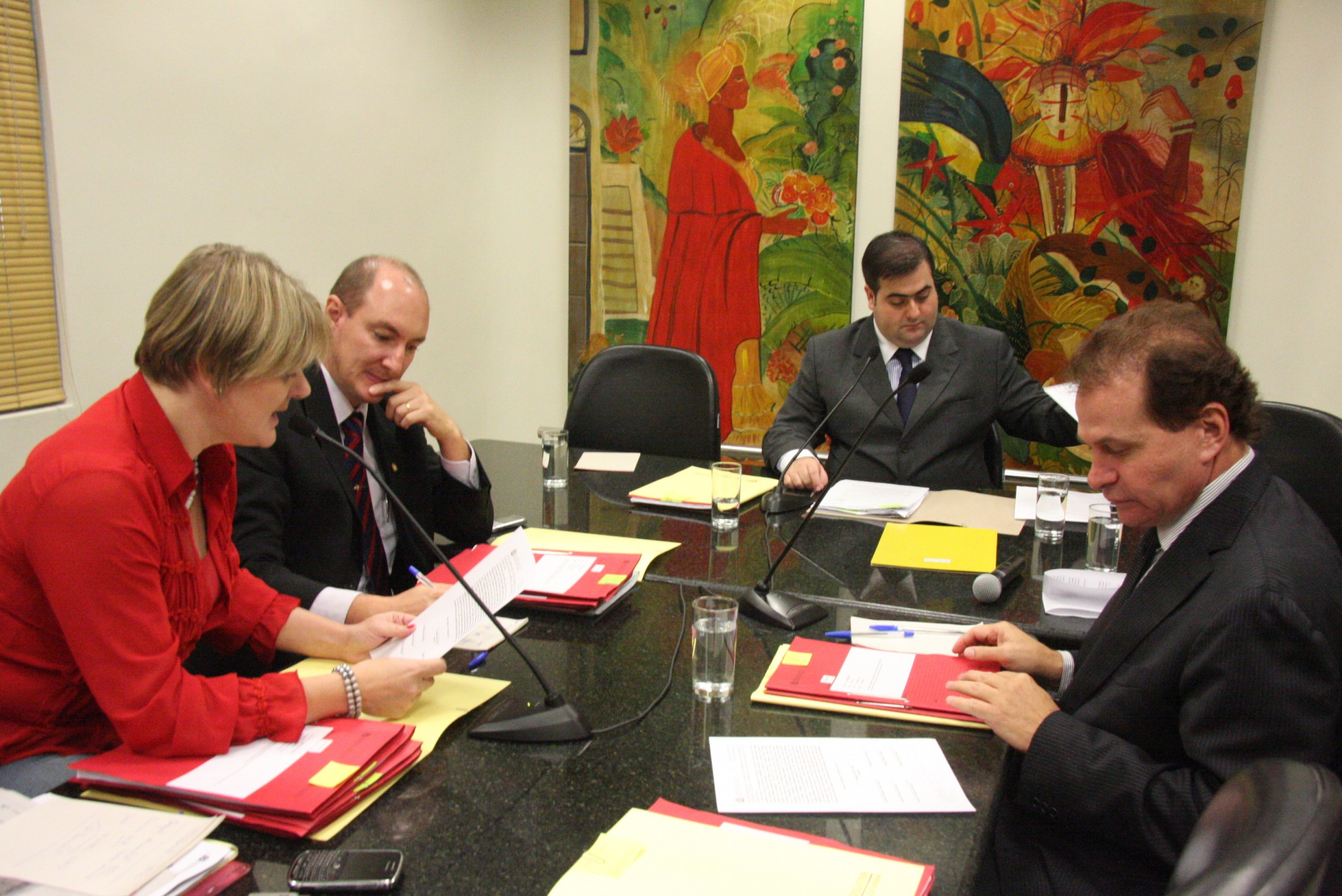 Reunião da comissão de Educação