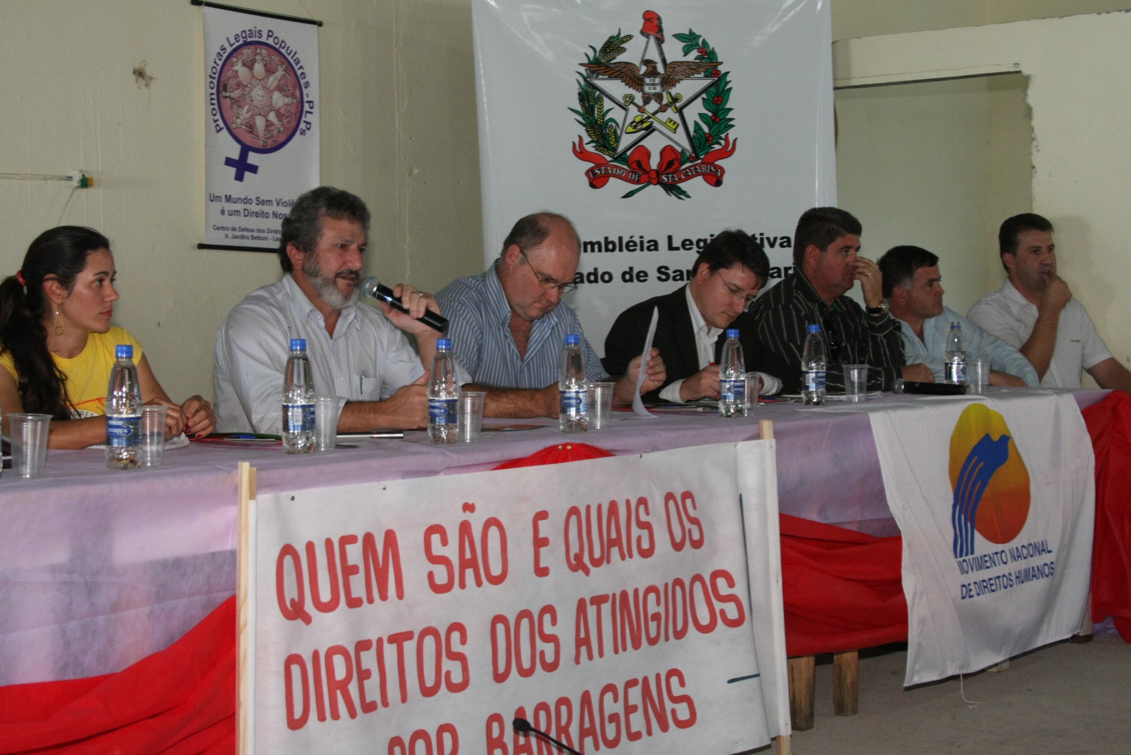 Audiência Pública - A fim de debater sobre ''Quem são e quais os direitos dos atingidos por barragens'' - Cerro Negro/SC