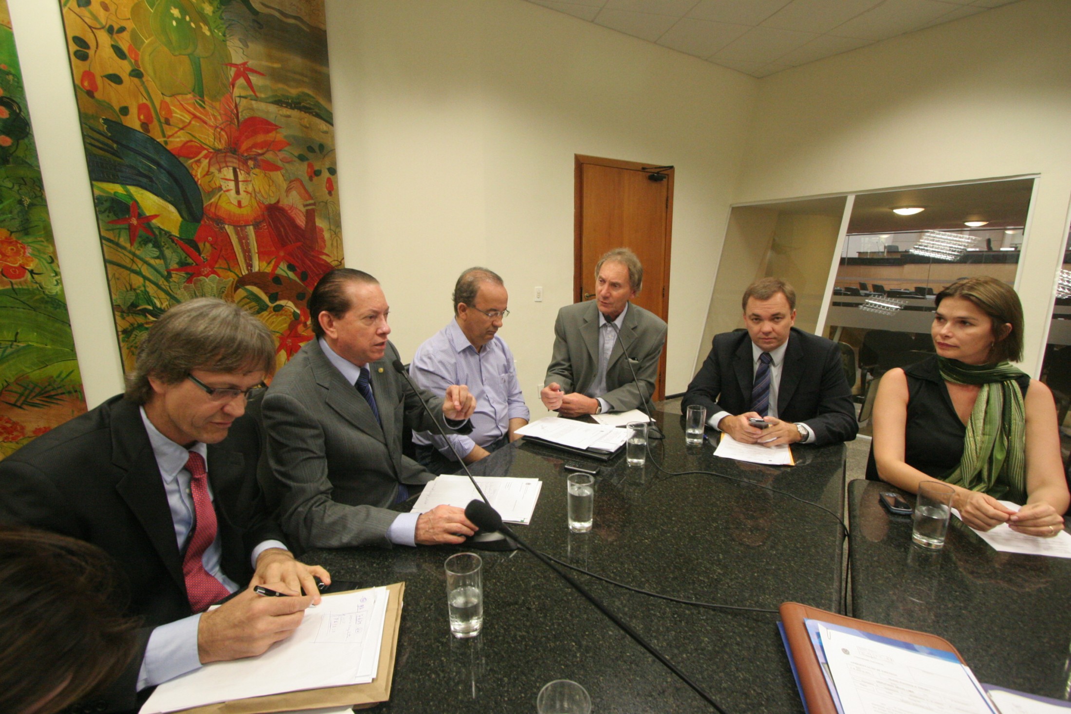 Reunião do Fórum parlamentar catarinense com representantes da ACAFE