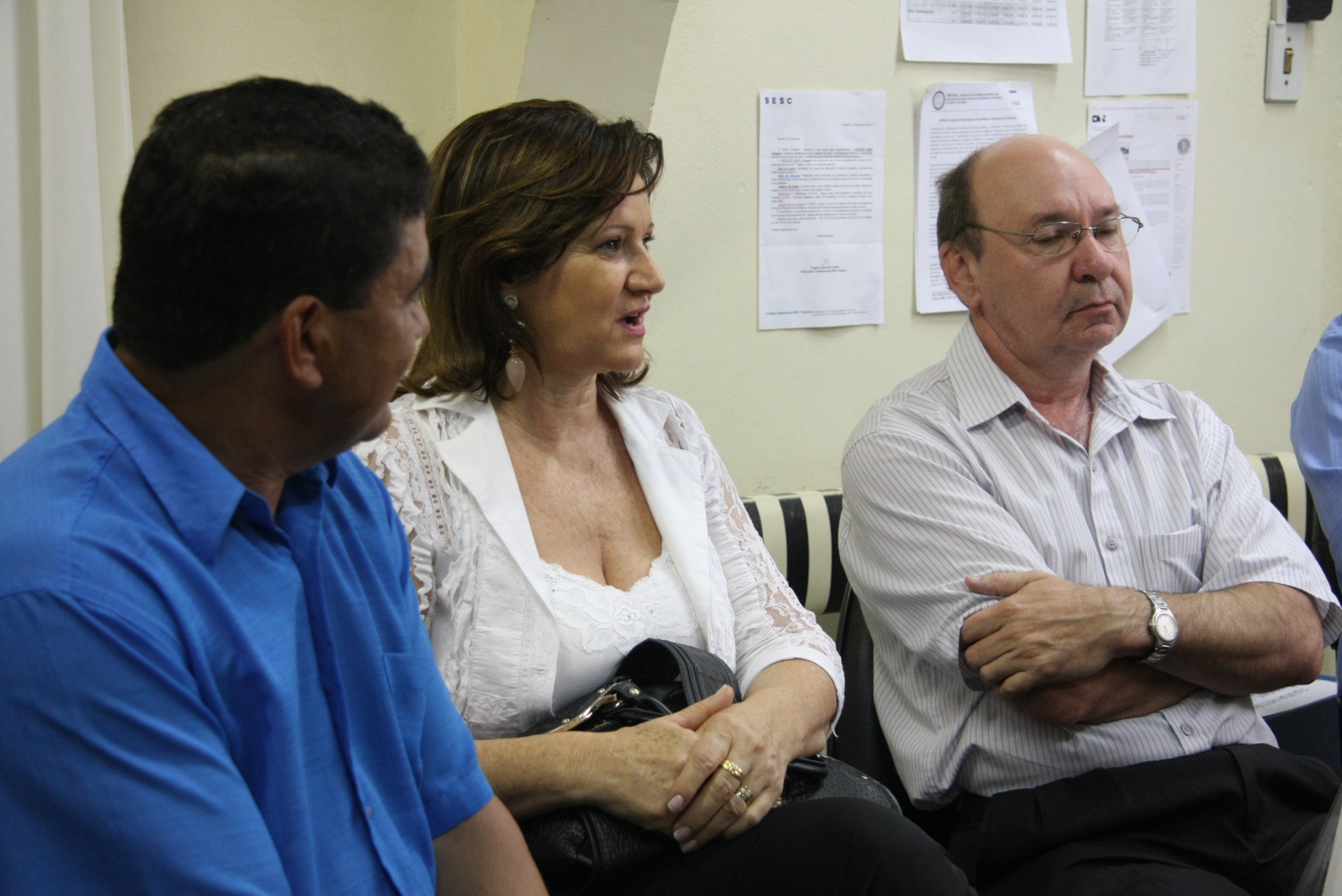 Reunião com a comunidade na EEB Coronel Lara Ribas - Chapecó/SC