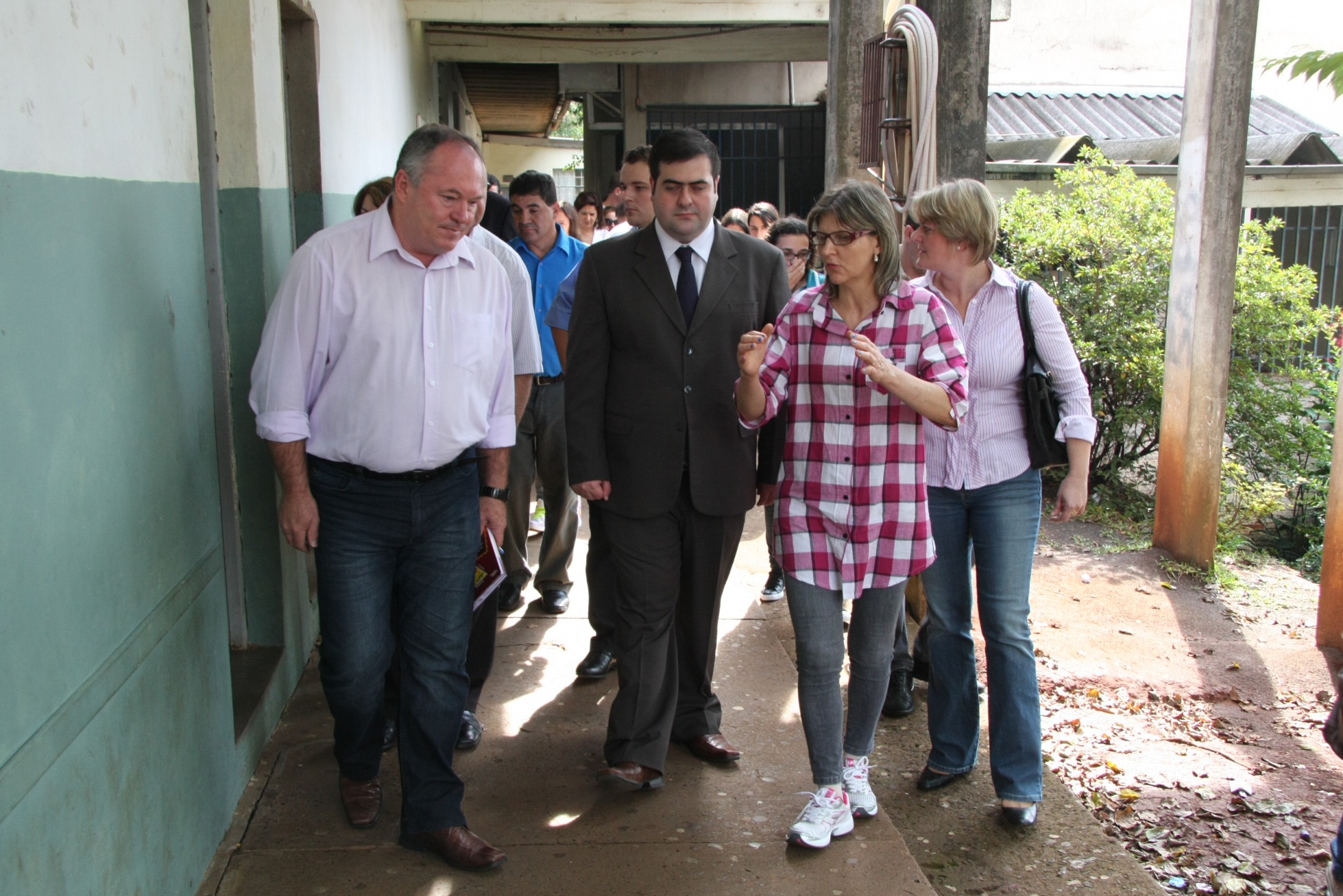 Reunião com a comunidade na EEB Coronel Lara Ribas - Chapecó/SC