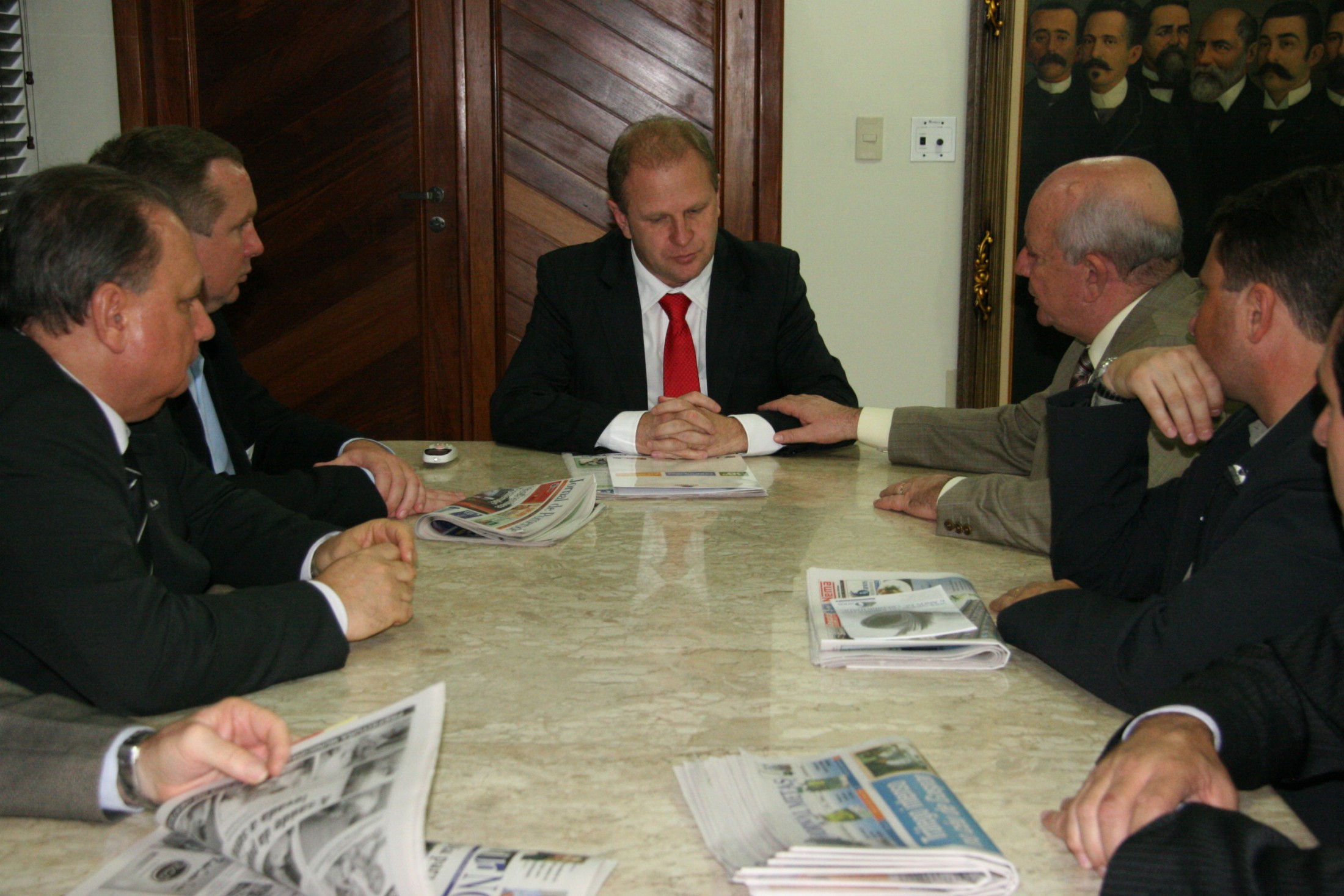 Reunião com o Presidente e Diretores da ADJORI