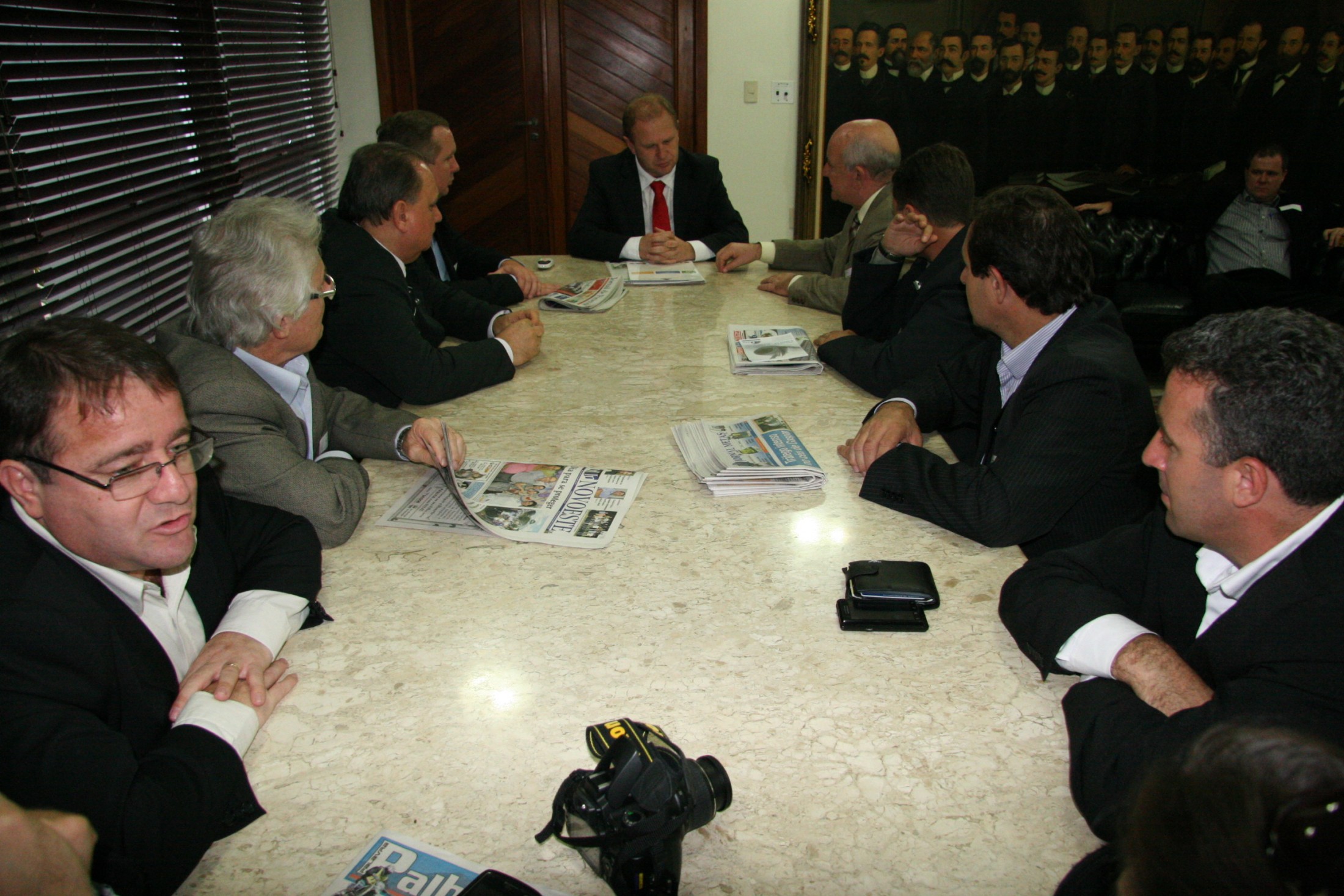 Reunião com o Presidente e Diretores da ADJORI