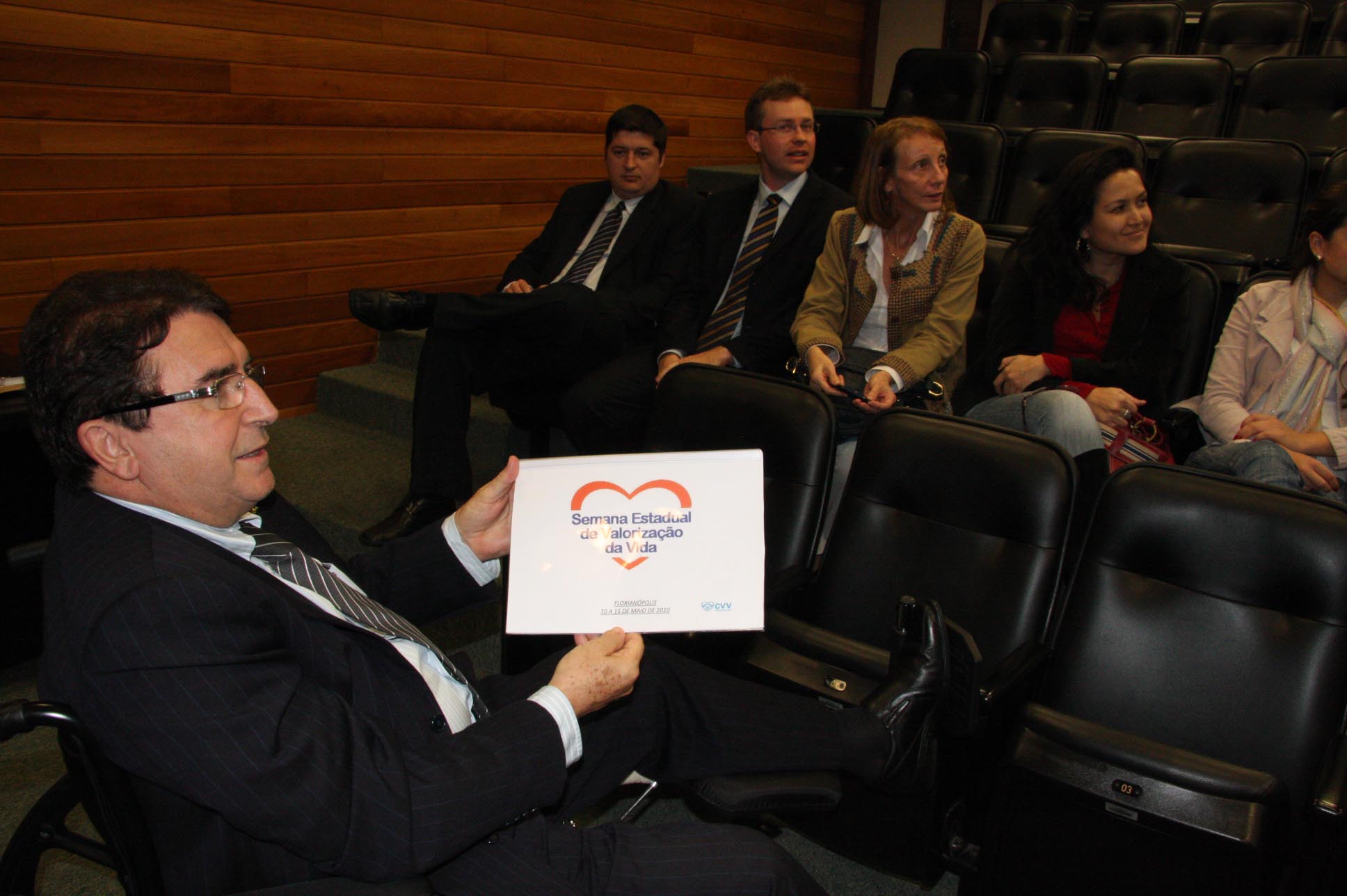 Semana Estadual de Valorização da Vida abre com palestra na Assembleia Legislativa