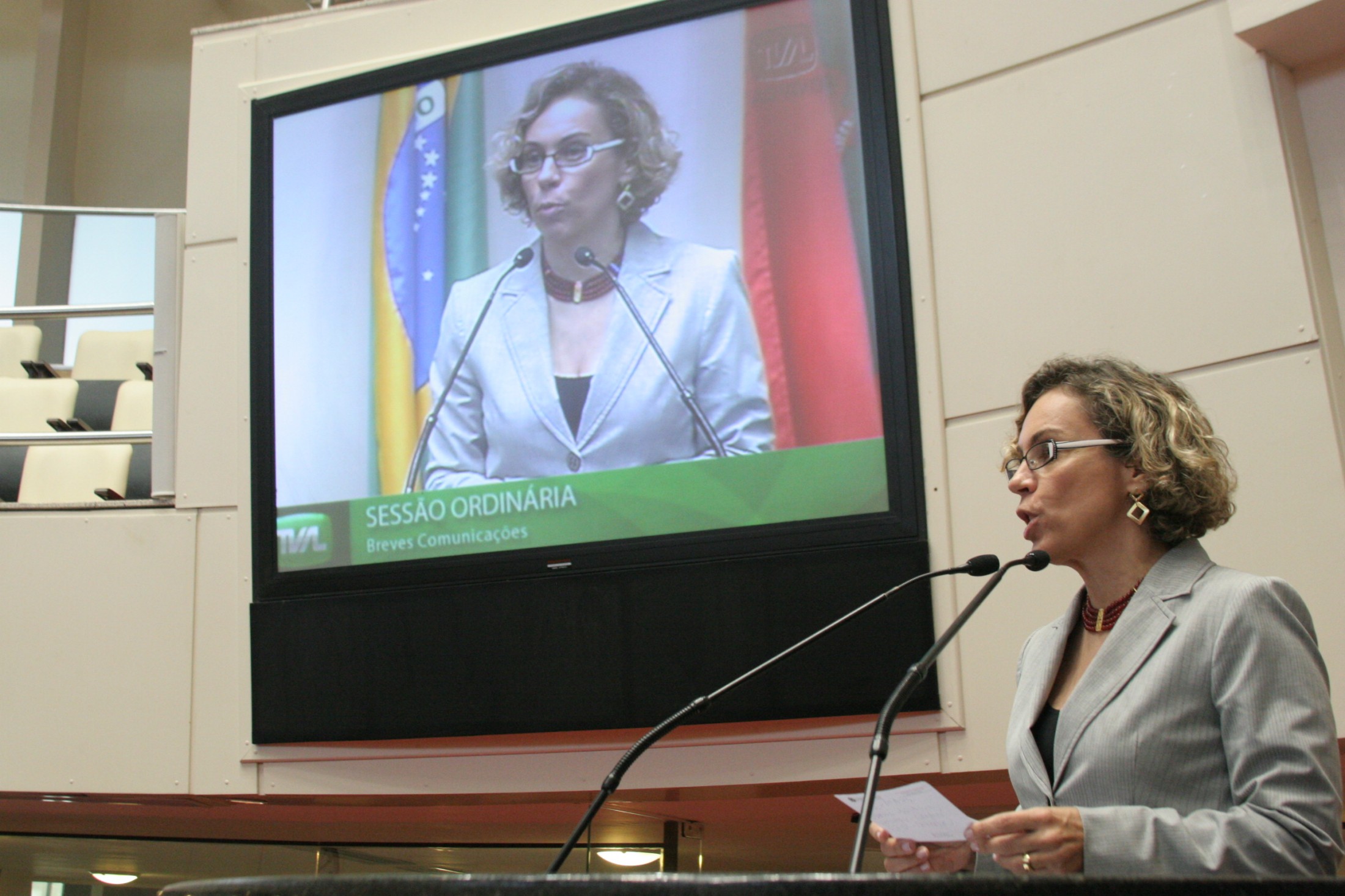 Plenário Osni Régis - Sessão Ordinária - Deputada Ana Paula Lima (PT)