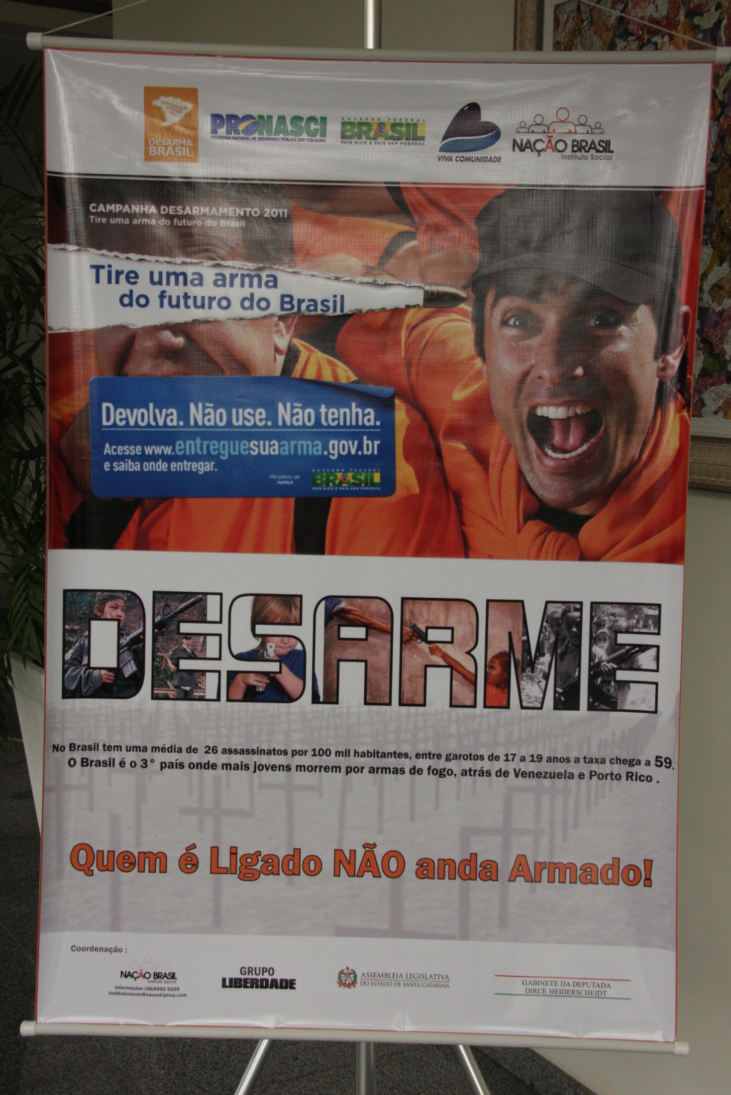 Reunião do Comitê Catarinense de Desarmamento