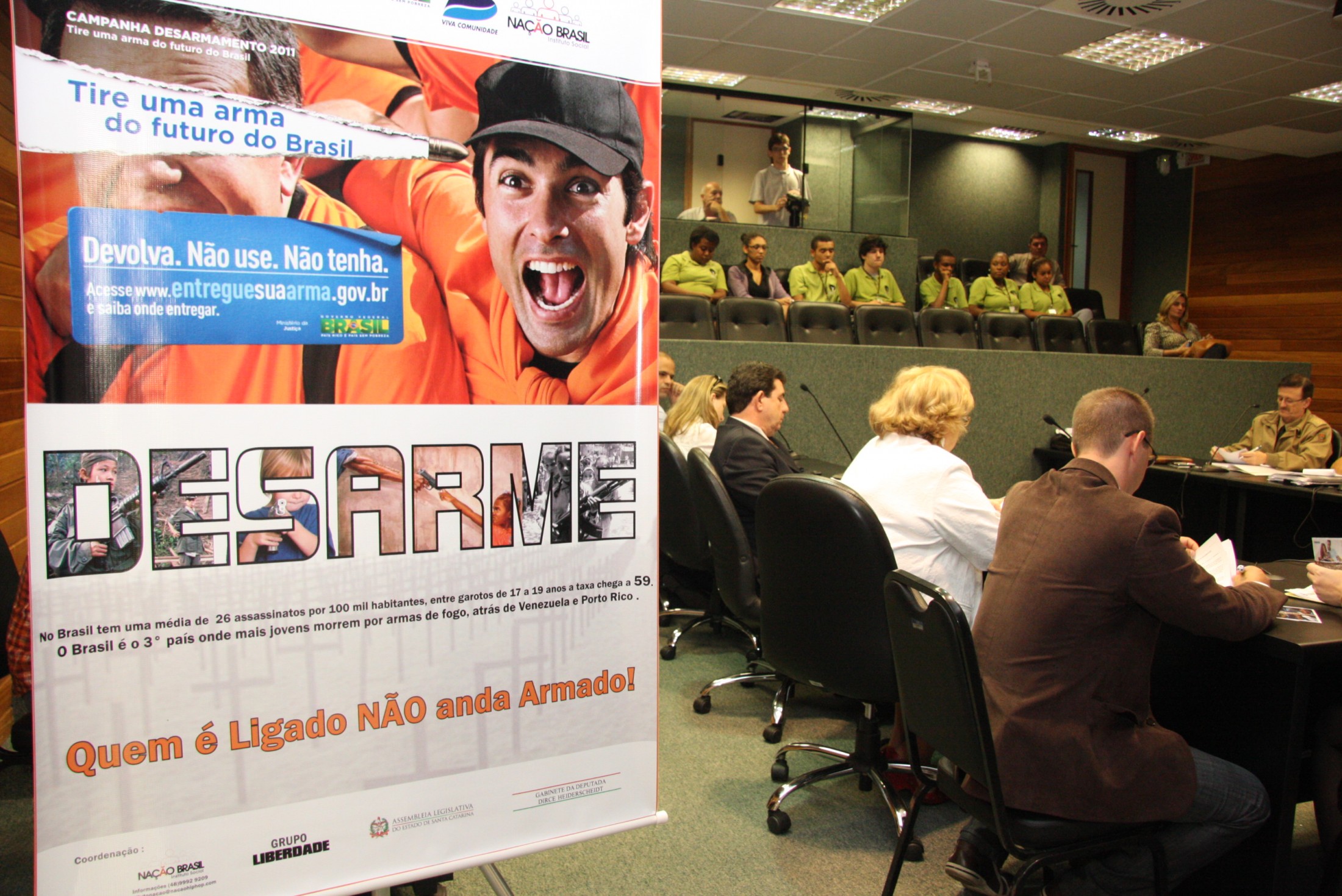 Reunião do Comitê Catarinense de Desarmamento