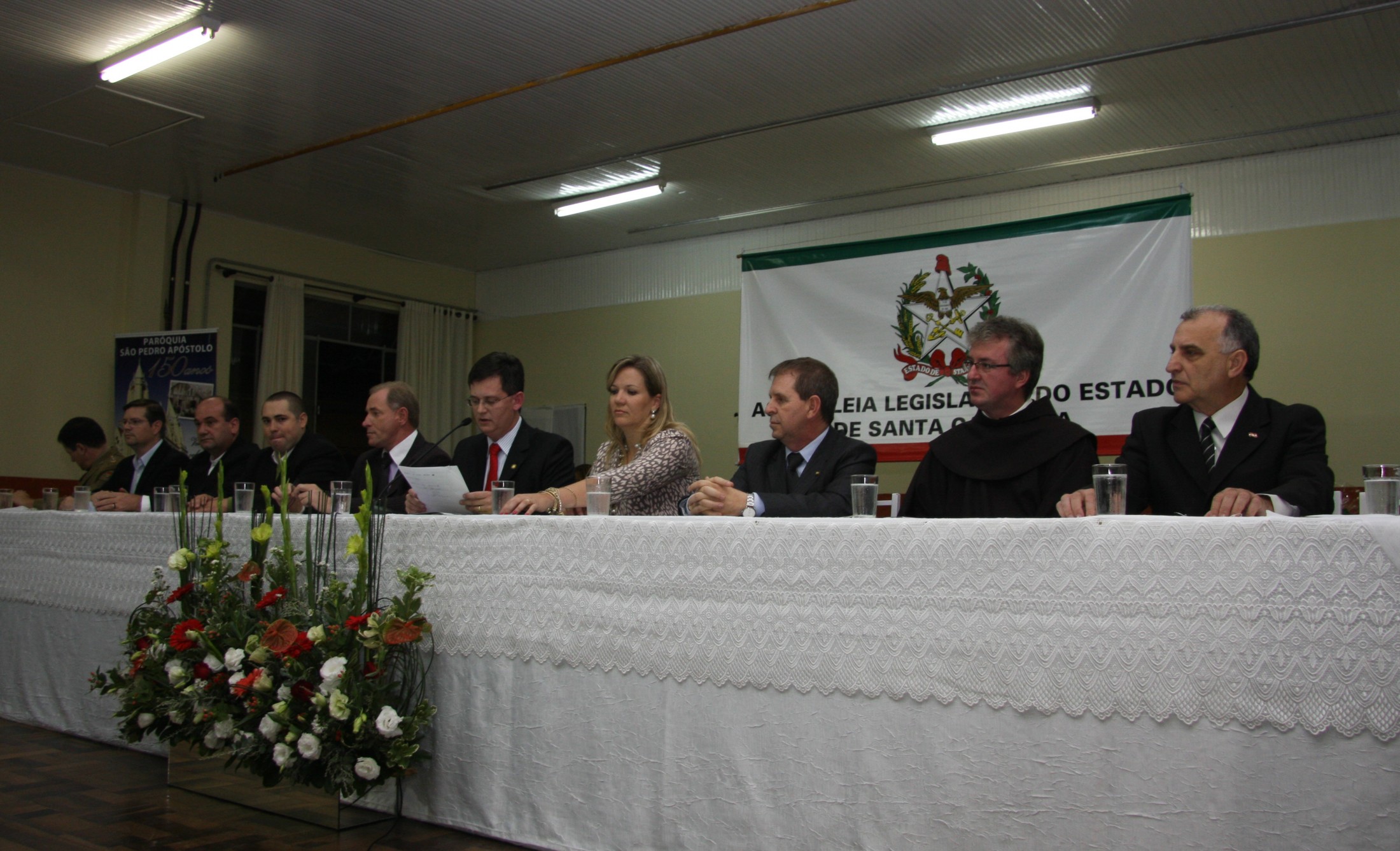 Sessão Solene em homenagem a Paróquia São Pedro Apóstolo de Gaspar
