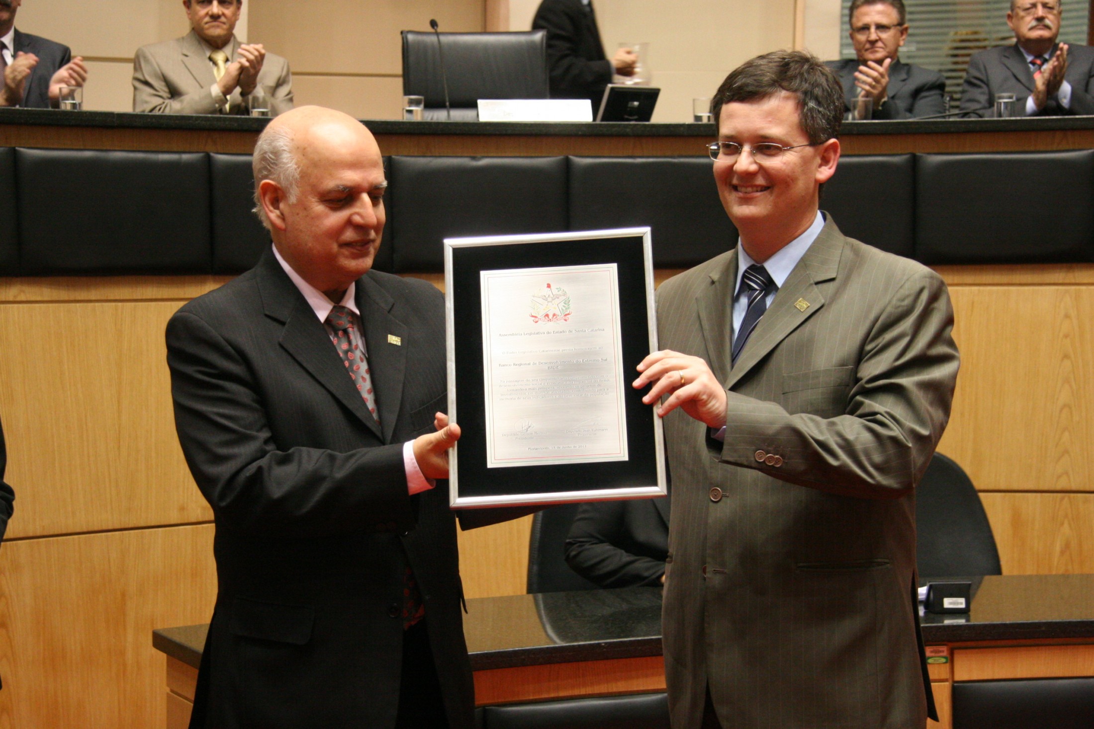 Sessão Especial em homenagem ao Banco Regional de Desenvolvimento do Extremo Sul - BRDE